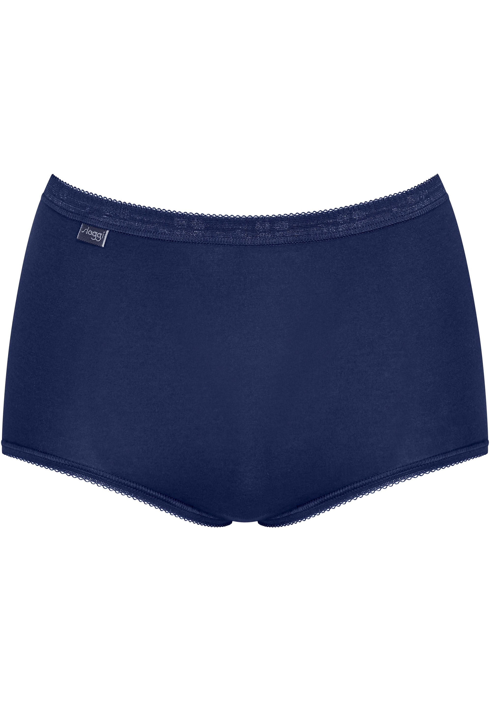 sloggi Maxislip »Basic+«, (3er Pack), Baumwollmischung, weiche Nähte, Single Jersey