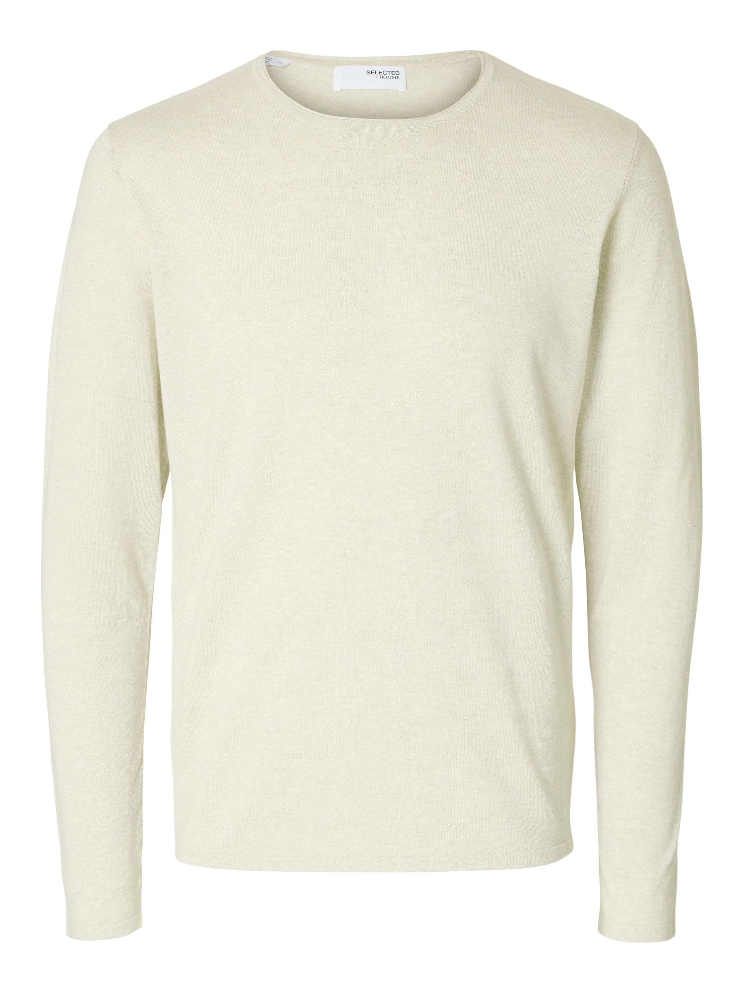 SELECTED HOMME Rundhalspullover »SLHROME LS KNIT CREW NECK NOOS«