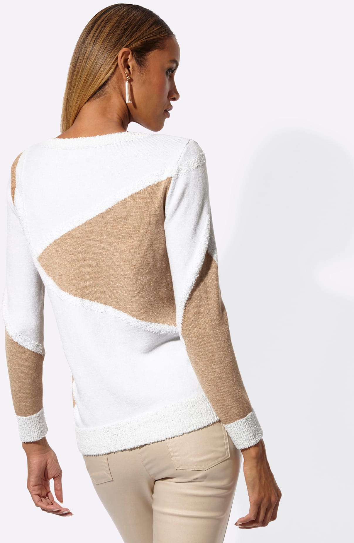 creation L Rundhalspullover »Modal-Mix-Pullover«