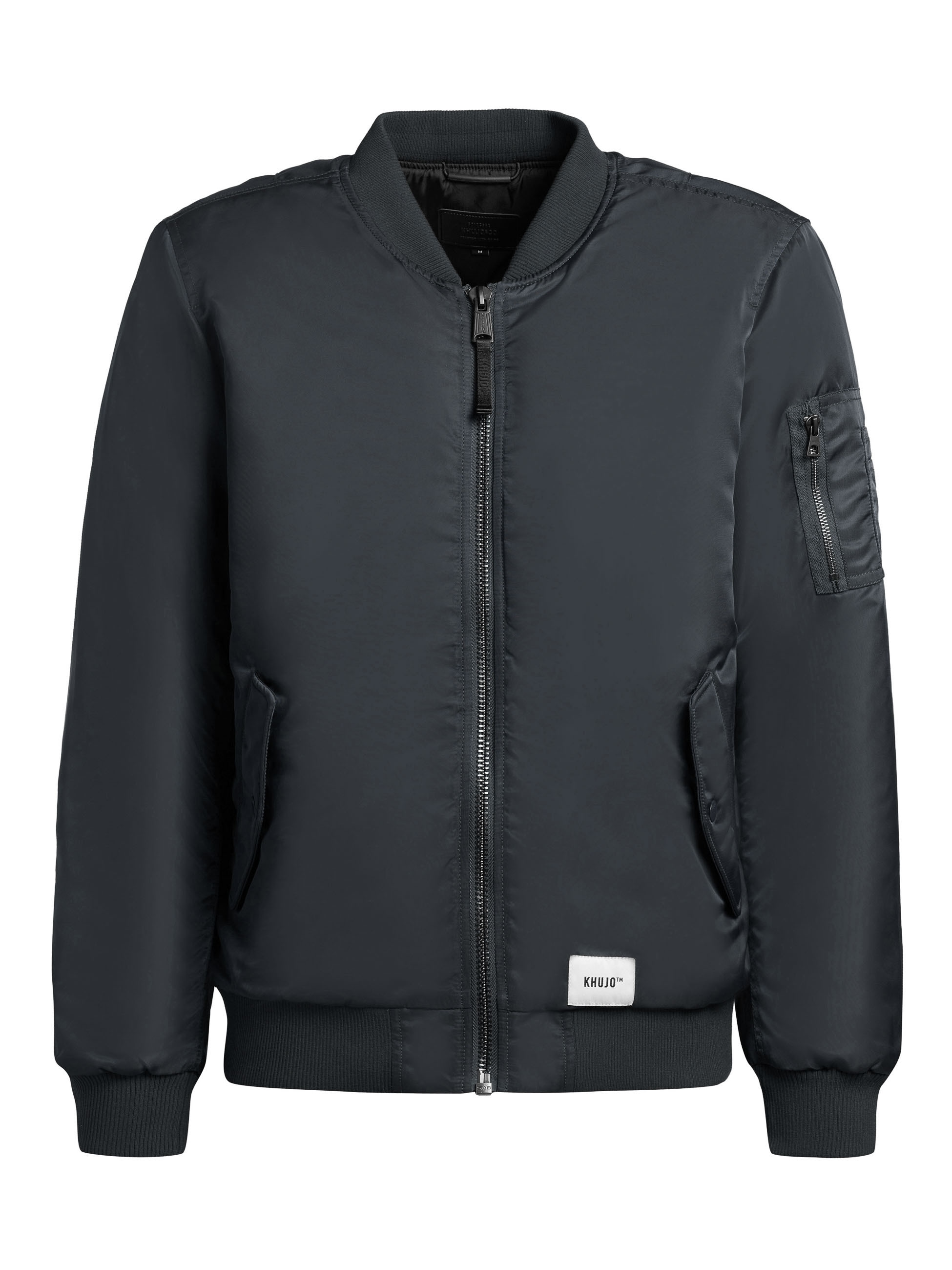 khujo Bomberjacke »ADON« leicht glänzendes Material