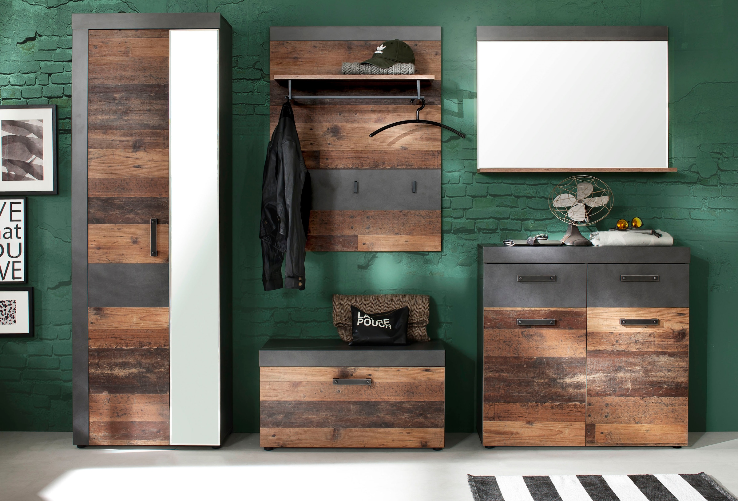 Home affaire Garderoben-Set »Ilana« Set, 5 Stk. tlg.