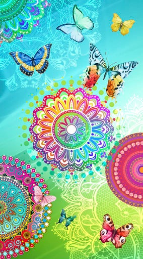 hip Strandtuch »Mystic«, (1 St.), mit Mandalas und Schmetterlingen