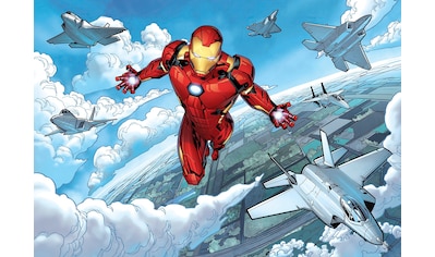 Komar Fototapete »Iron Man Flight«, bedruckt-Comic-Retro-mehrfarbig, BxH: 400x280 cm kaufen