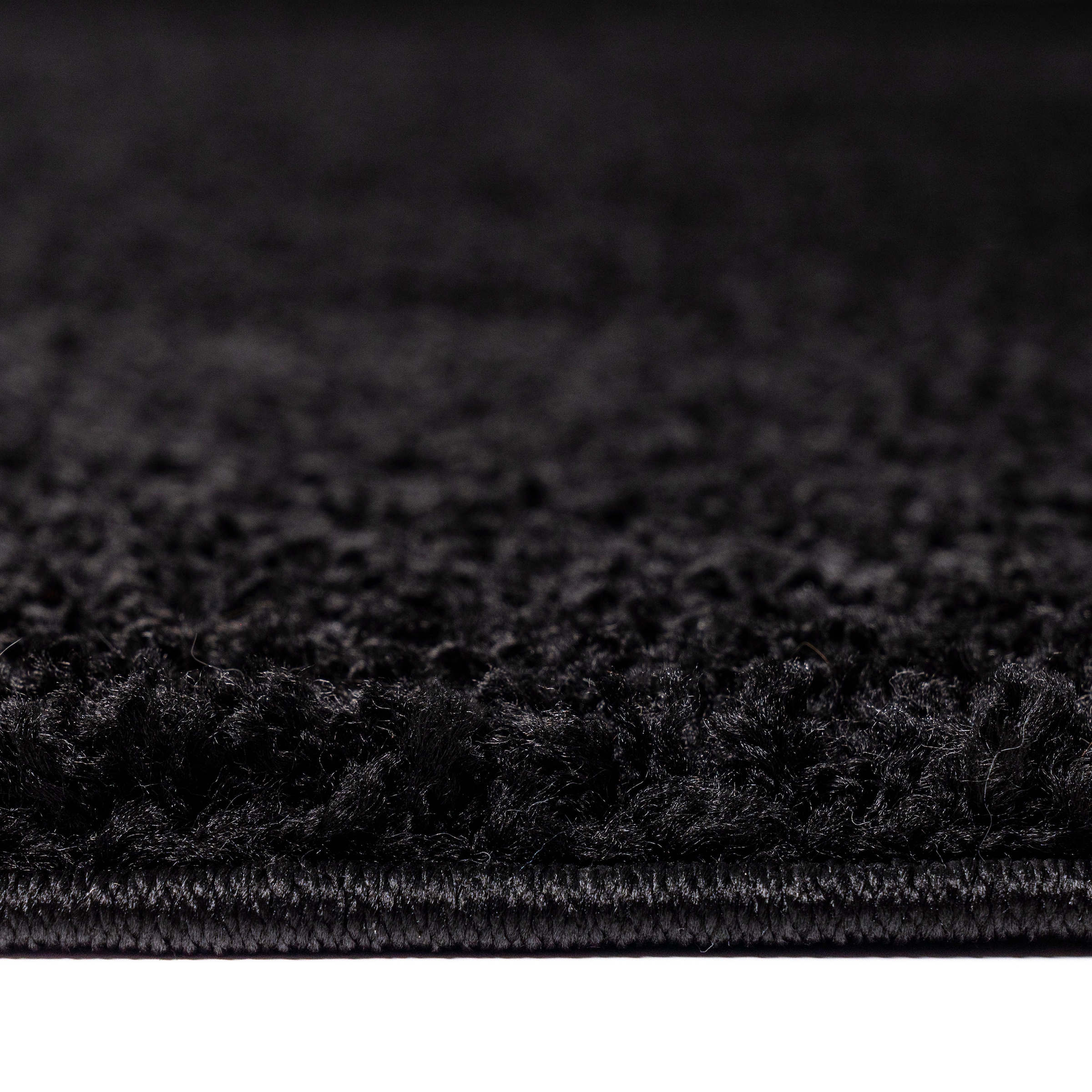 my home Teppich »Shaggy 30« rund 30 mm Höhe Teppich in Uni-Farben, besonders weich und kuschelig