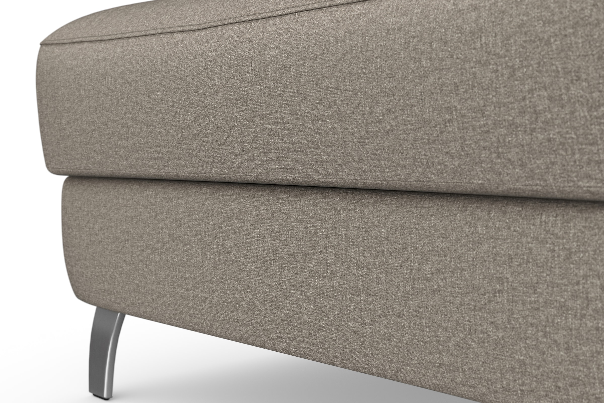 sit&more Ecksofa »Visby L-Form«, Wahlweise mit Bettfunktion und Stauraum, frei im Raum stellbar