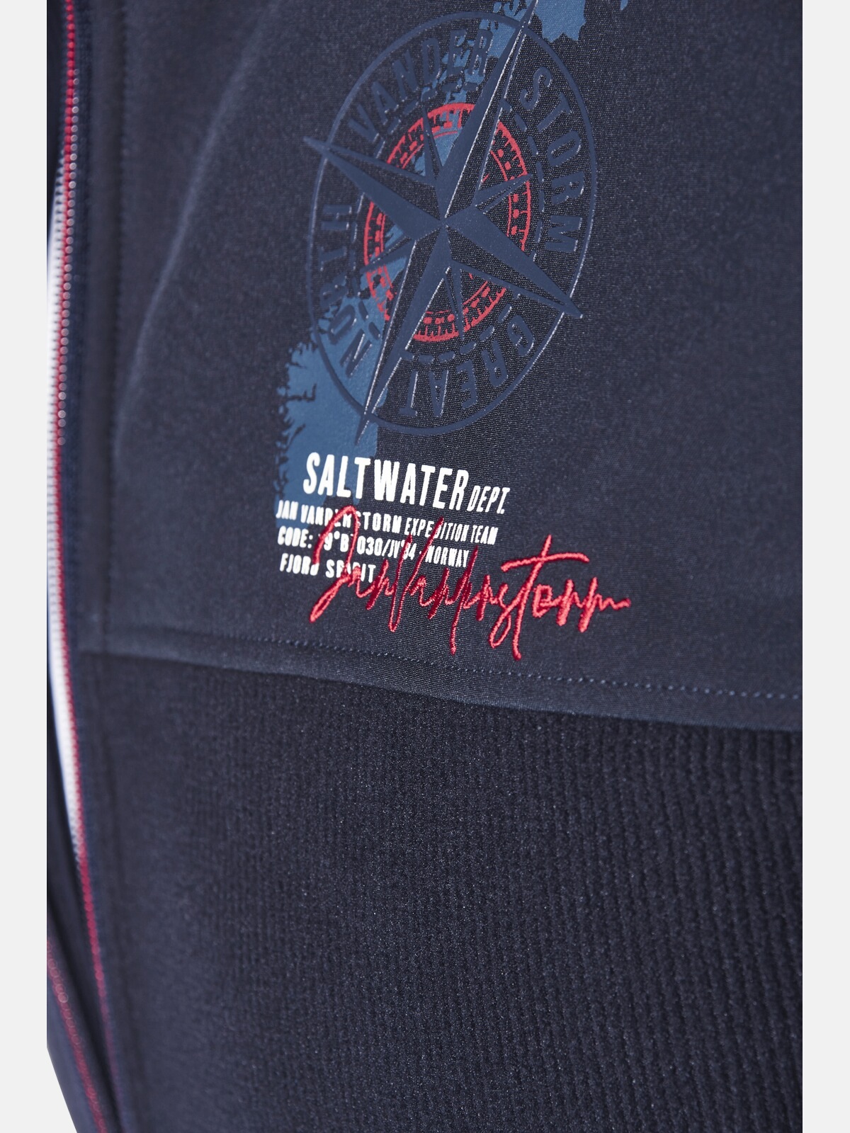 Jan Vanderstorm Sweatjacke »Sweatjacke ASPIAN«