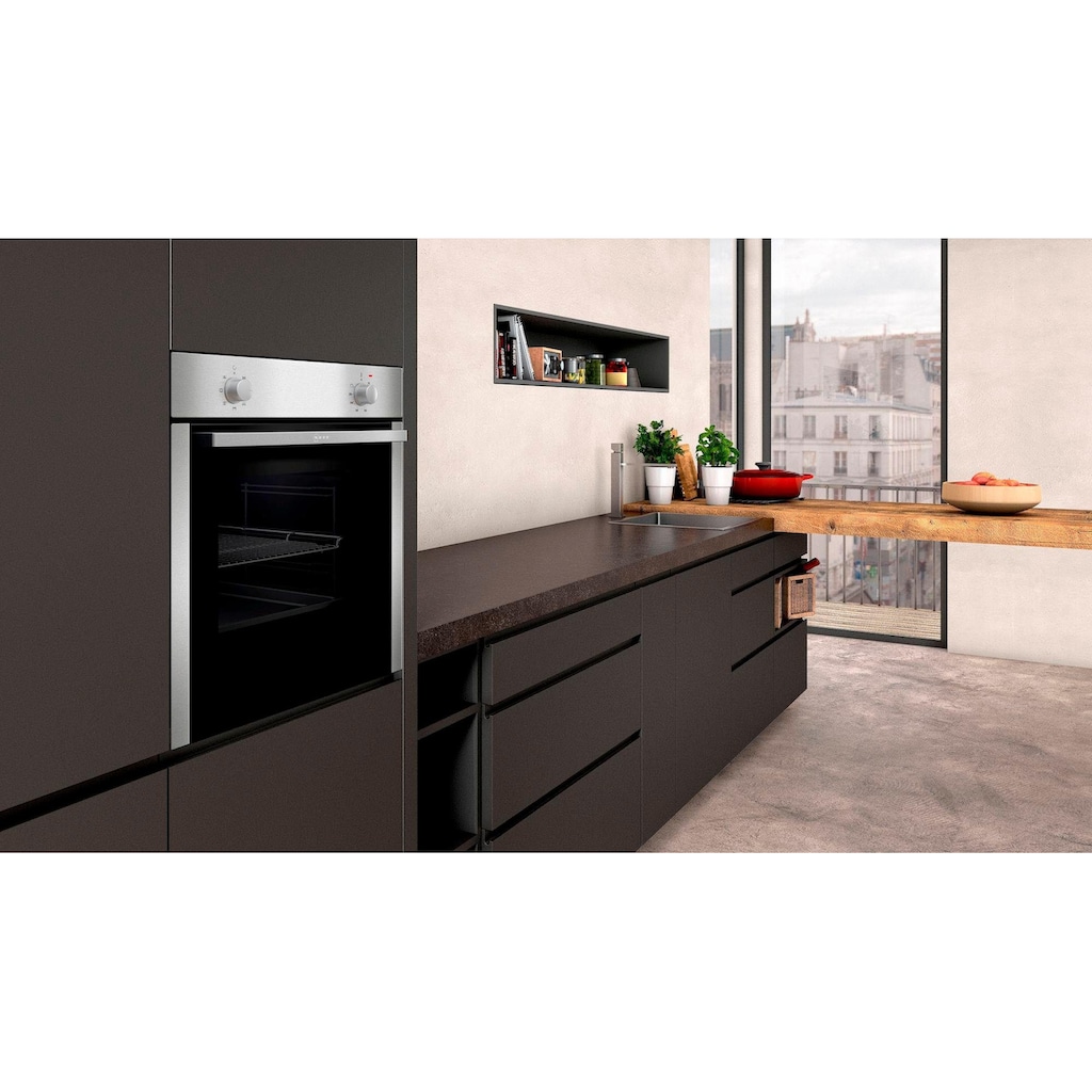 NEFF Backofen-Set »XB16I«, B1DCA0AN0, mit Teleskopauszug nachrüstbar