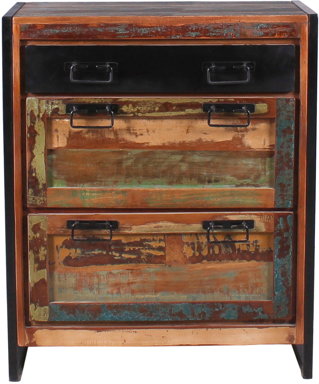 SIT Garderoben-Set »Bali aus Altholz mit Schuhschränken & Kleiderschrank« 6 Stk. tlg.
