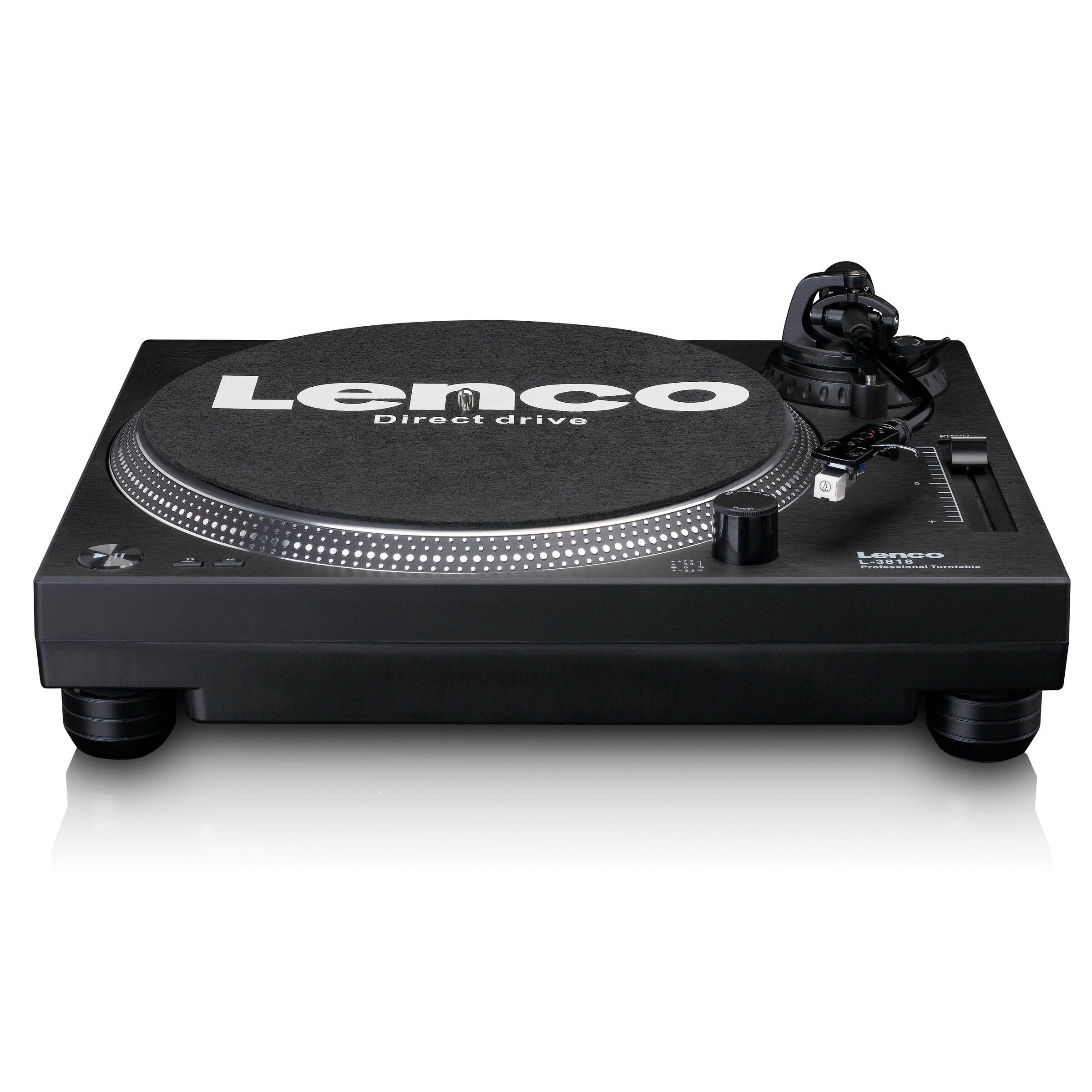 Lenco Plattenspieler »L-3818BK«, Software CD und Handbuch
