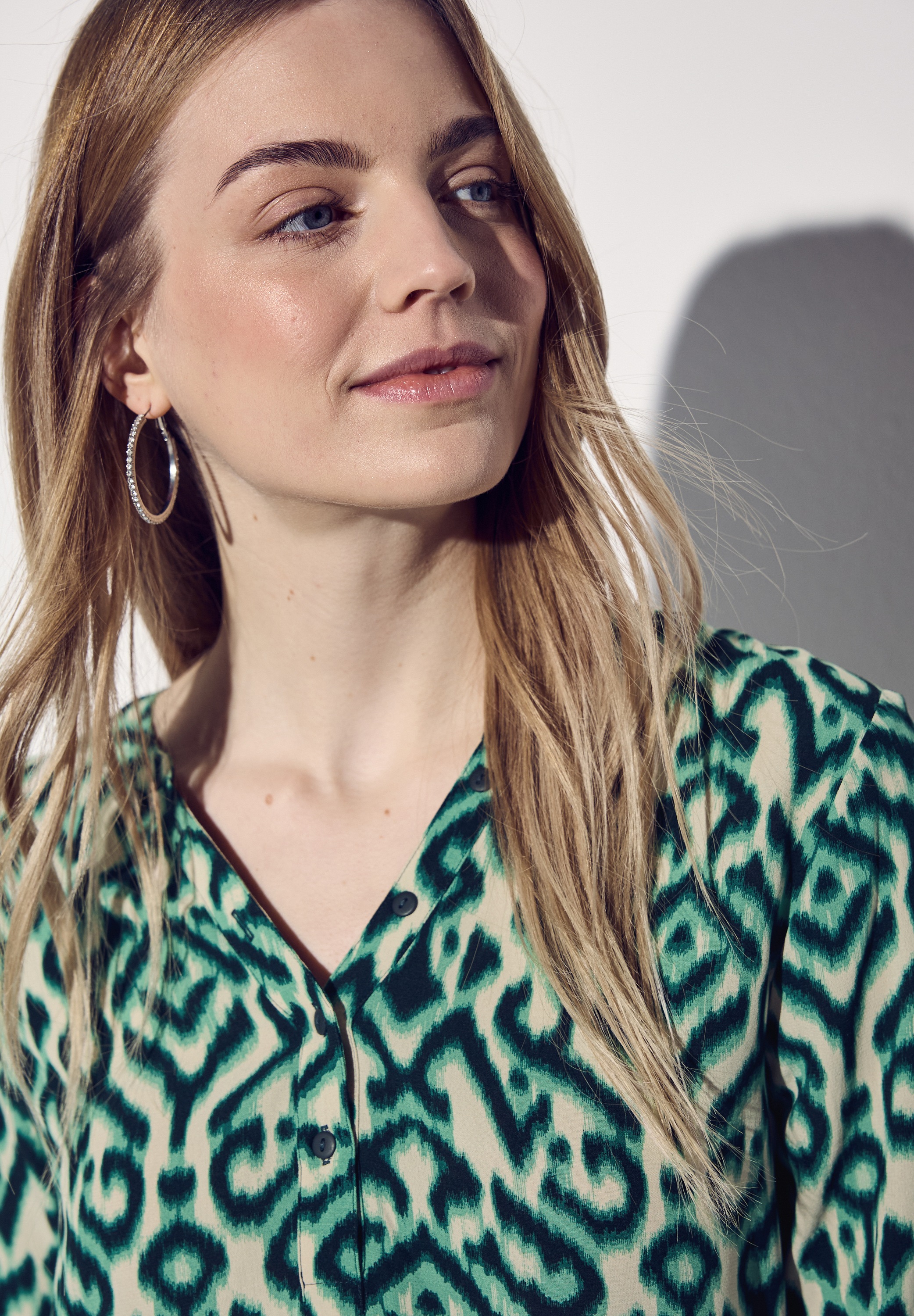 STREET ONE 3/4-Arm-Shirt, mit grafischem Muster