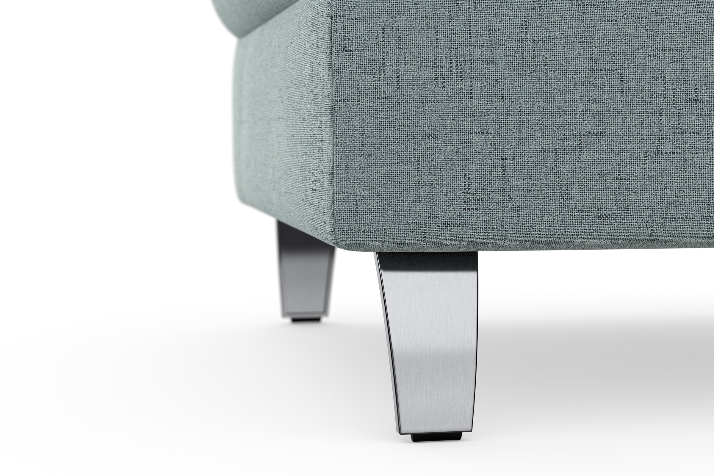 sit&more Stauraumhocker »Grenoble« mit Stauraum und satinierten Füßen