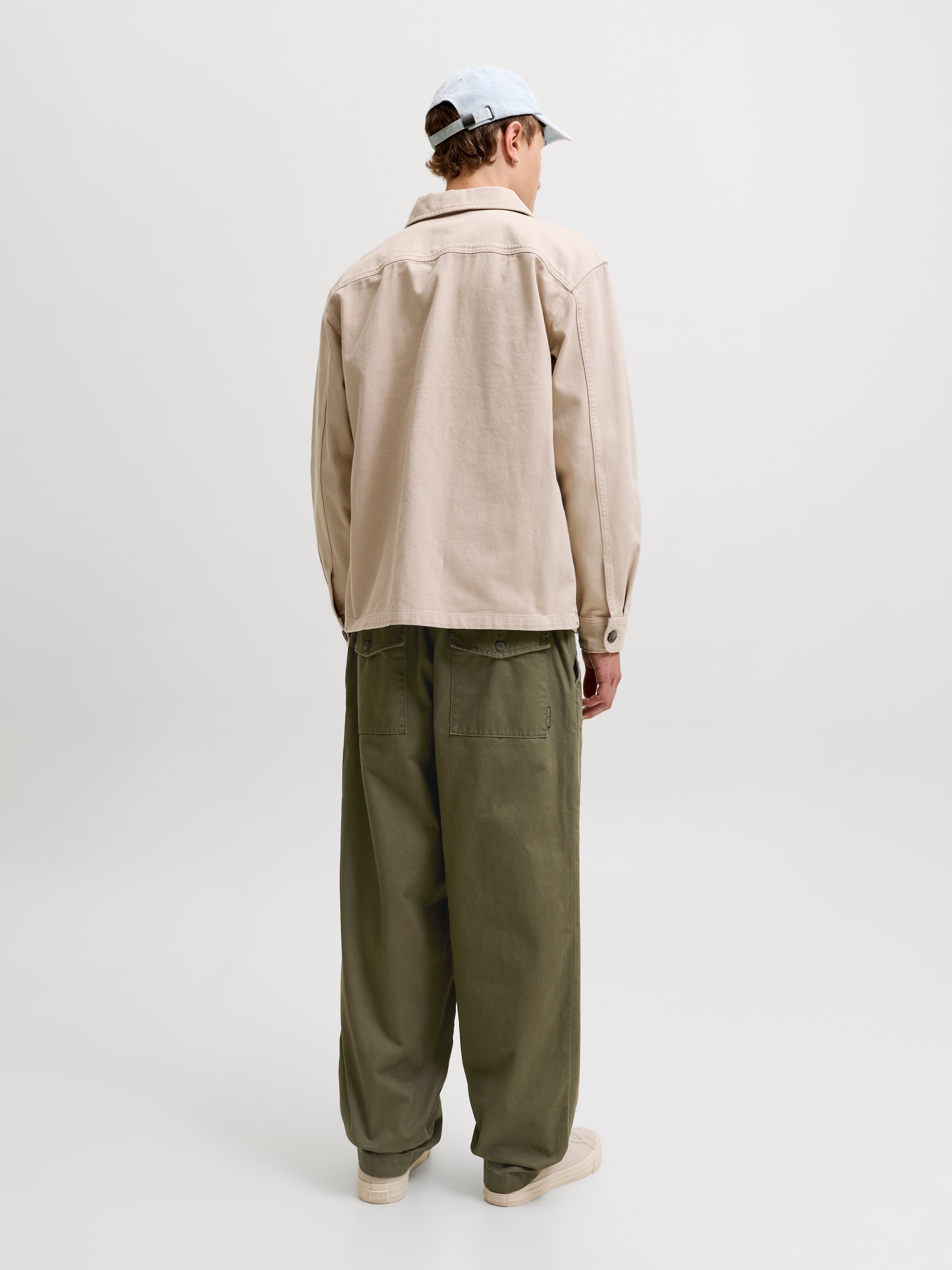 Jack & Jones Stoffhose »JPSTEVAN ELVARO JOGGER SN«  Baumwolle, Barrel Fit