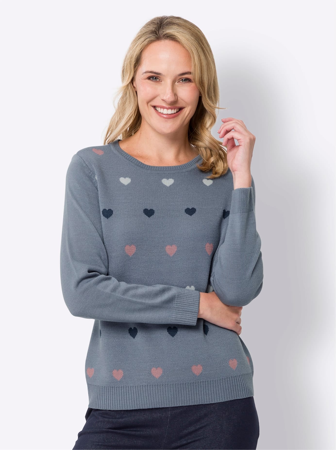 Classic Basics Strickpullover »Rundhals-Pullover«