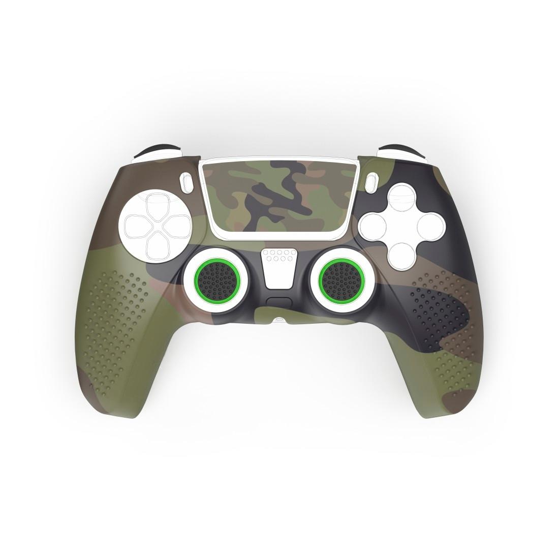 Gaming-Controller »6in1-Zubehör-Set "Camouflage" für PlayStation 5 Controller«