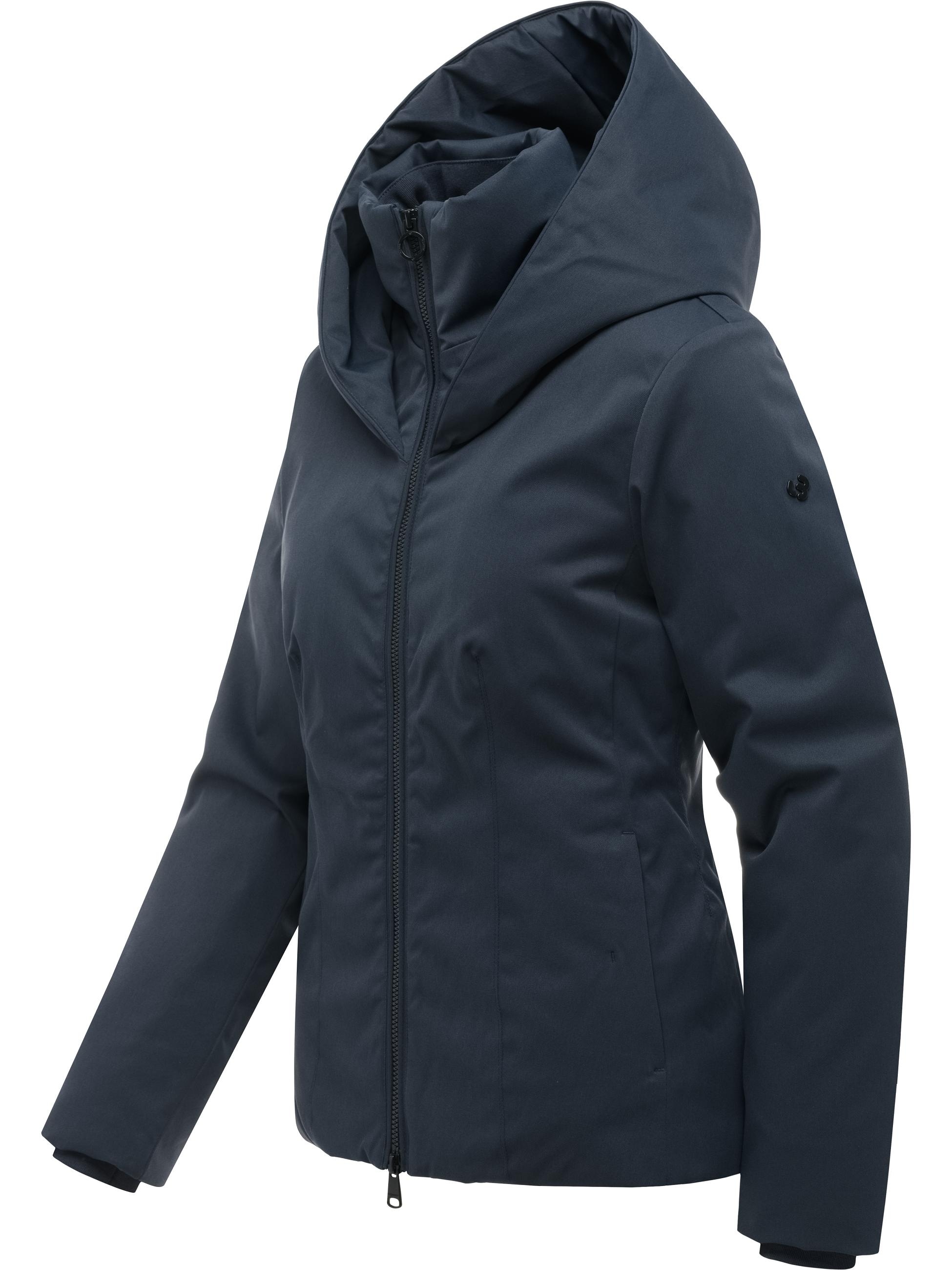 Ragwear Funktionsjacke »Outdoorjacke Annona Y« mit Kapuze Warme Damen Winterjacke mit weit nach vorn gezogener Kapuze