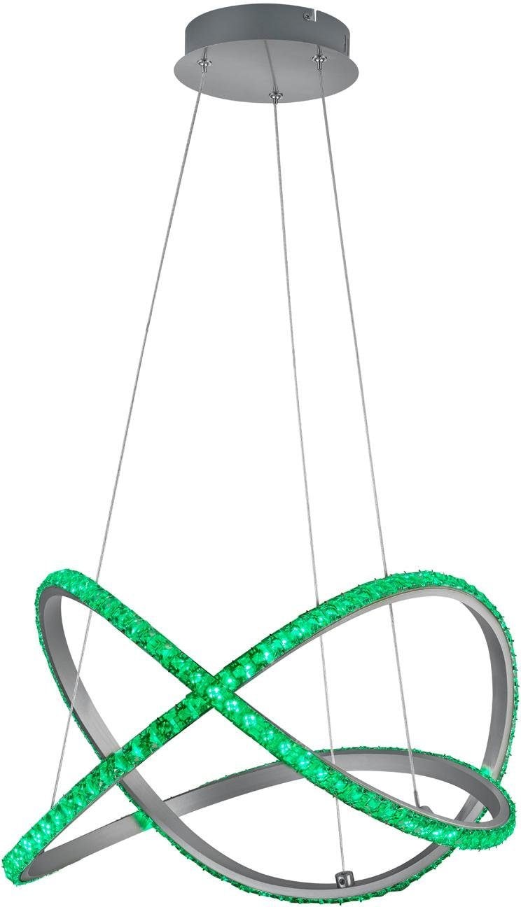 REALITY Leuchten LED Pendelleuchte »KATHARINA« LED-Board 1 Stk. Warmweiß Hängeleuchte, RGBW, dimmbar