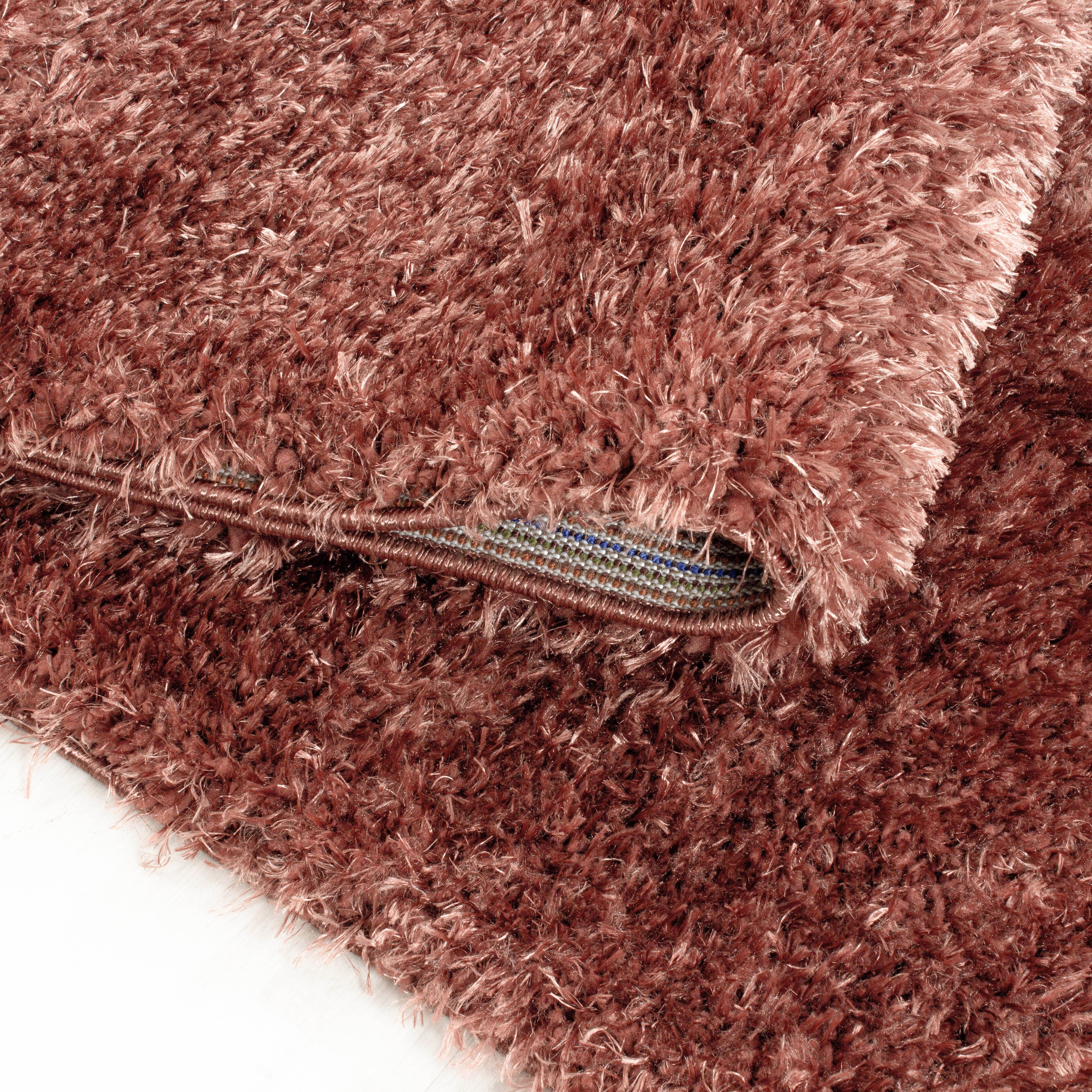 Ayyildiz Teppiche Hochflor-Teppich »BRILLIANT 4200«, rund, 50 mm Höhe, auch in rechteckig, Langflor, Shaggy, Wohnzimmer