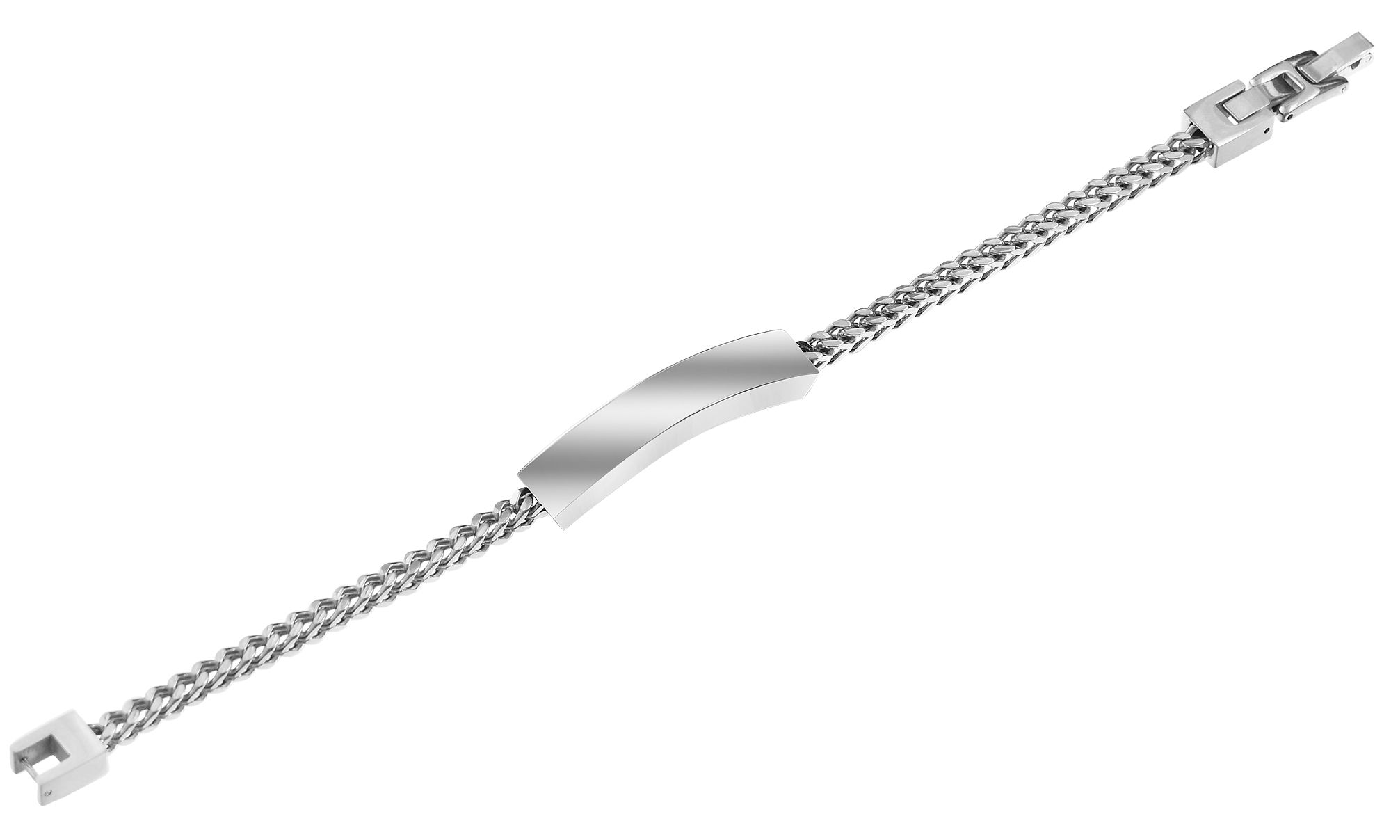 Adelia´s Armband »Unisex Armband aus Edelstahl 20 cm«
