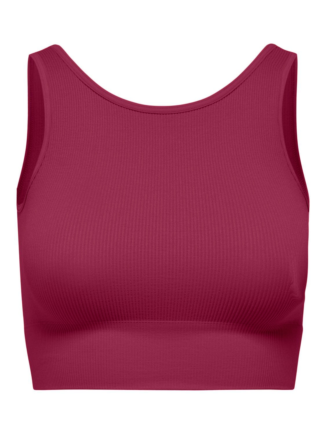 ONLY Play Trainingstop »ONPJAIA LIFE«, Cropped Fit, in feiner Rippstruktur