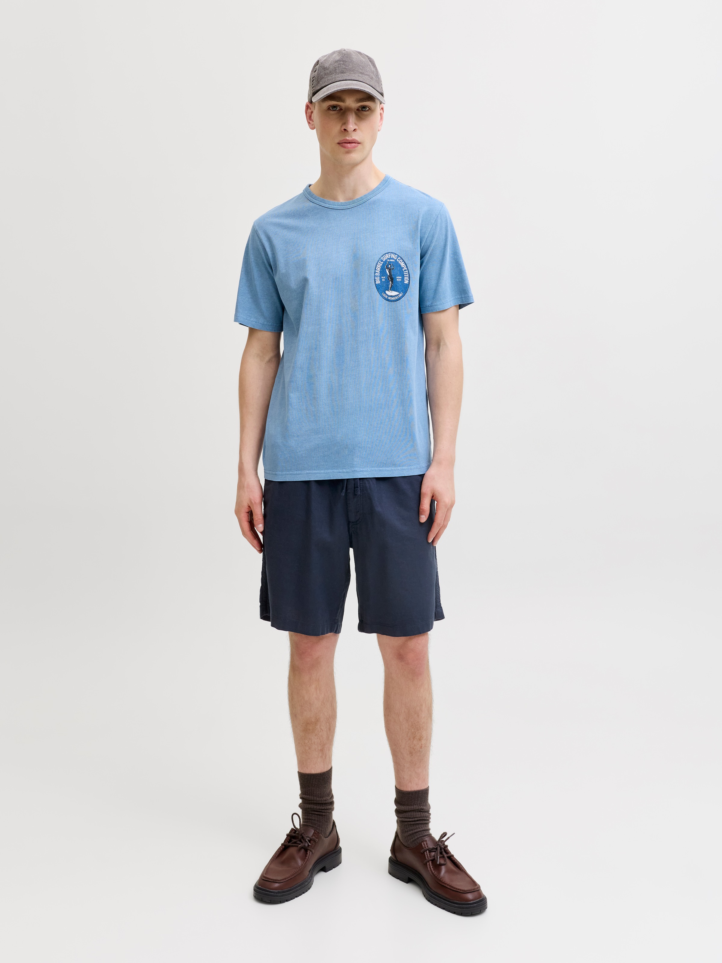 Jack & Jones Shorts »JPSTJAIDEN HYBRID BONDI JOG SHORT REG SN«  Baumwollmischung, locker geschnitten