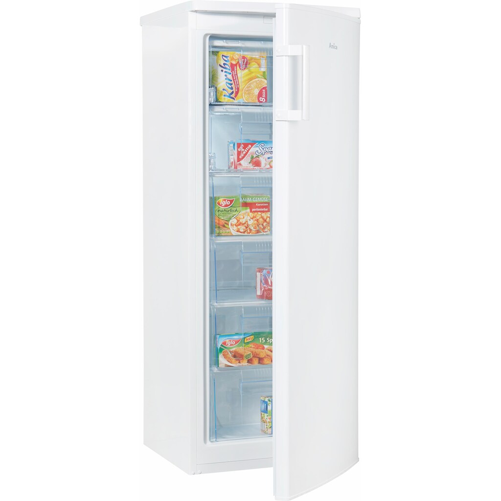 Amica Gefrierschrank »GS 15470 W«, 143,0 cm hoch, 54,2 cm breit