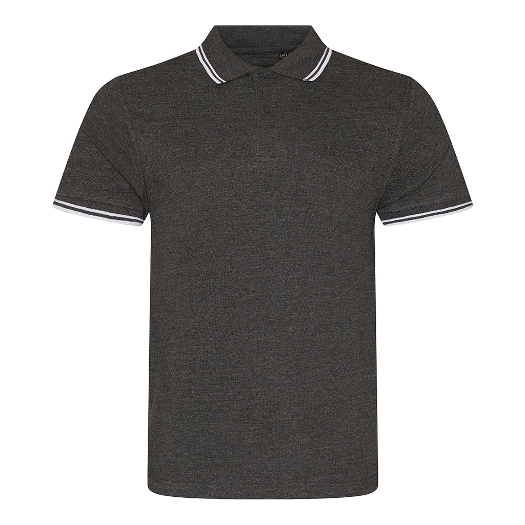 AWDIS Poloshirt »Herren Stretch Tipped Pique Polo Shirt«