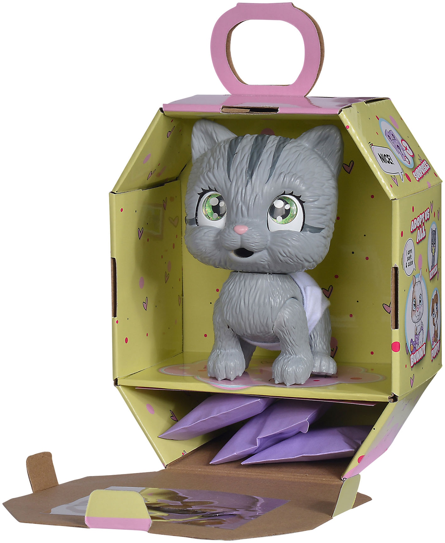 SIMBA Spielfigur »Pamper Petz Katze«, mit Trink- und Nässfunktion