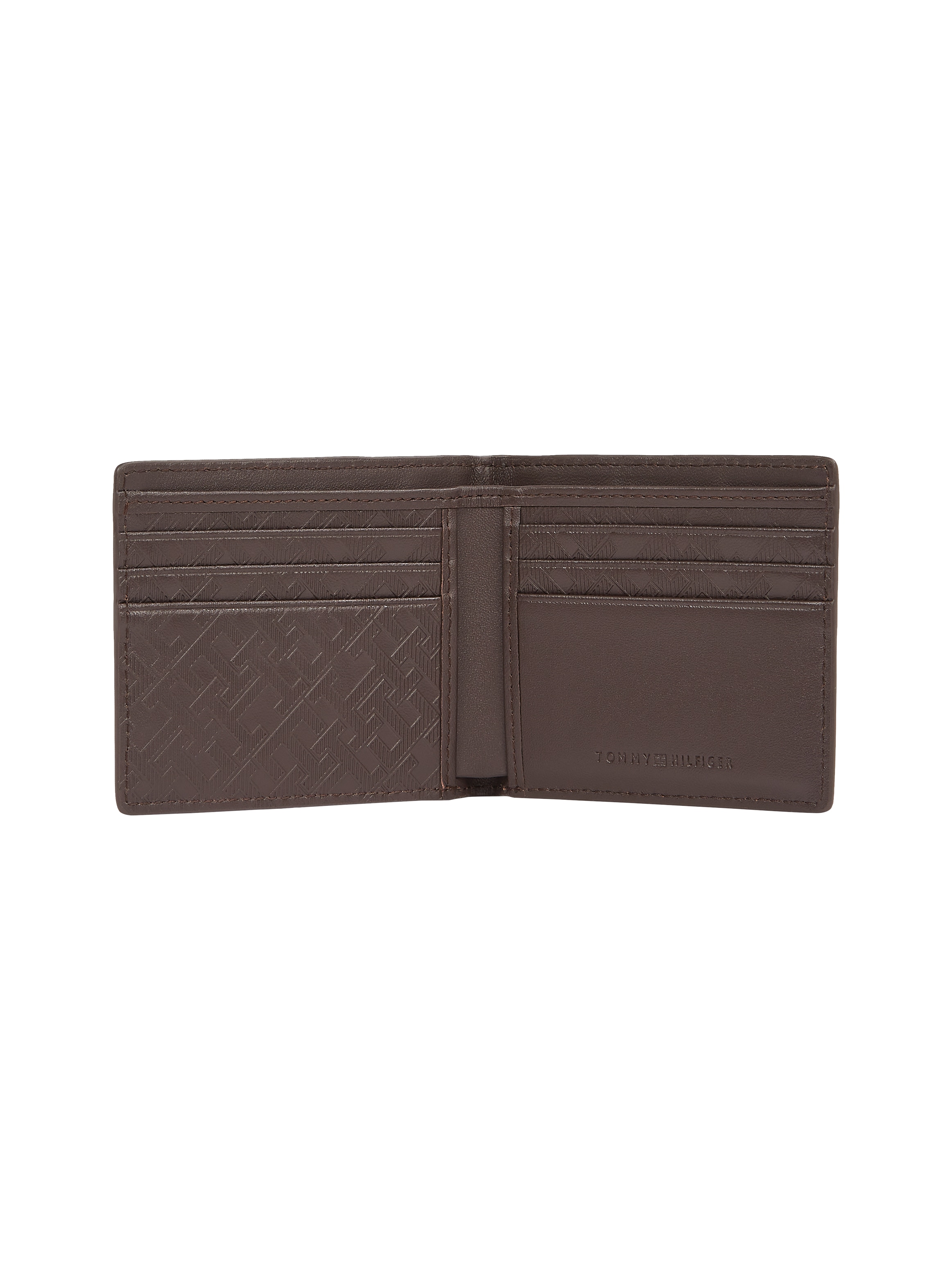 Tommy Hilfiger Geldbörse »TH MONOGRAM MINI CC WALLET«, Men Geldbeutel, Kartenetui, Portemonnaie mit Logoschriftzug