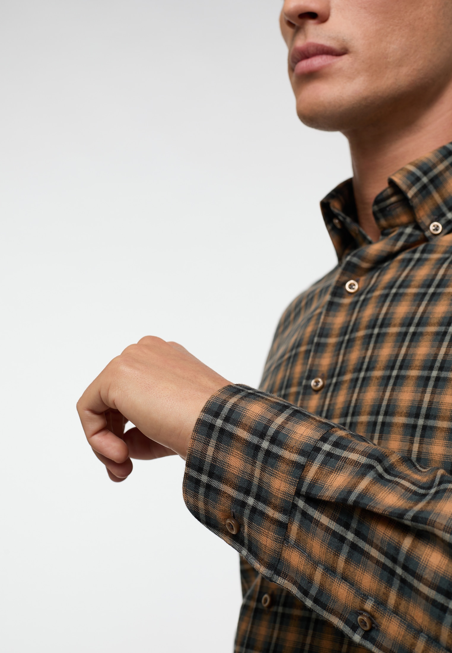 Eterna Langarmhemd »SLIM FIT«