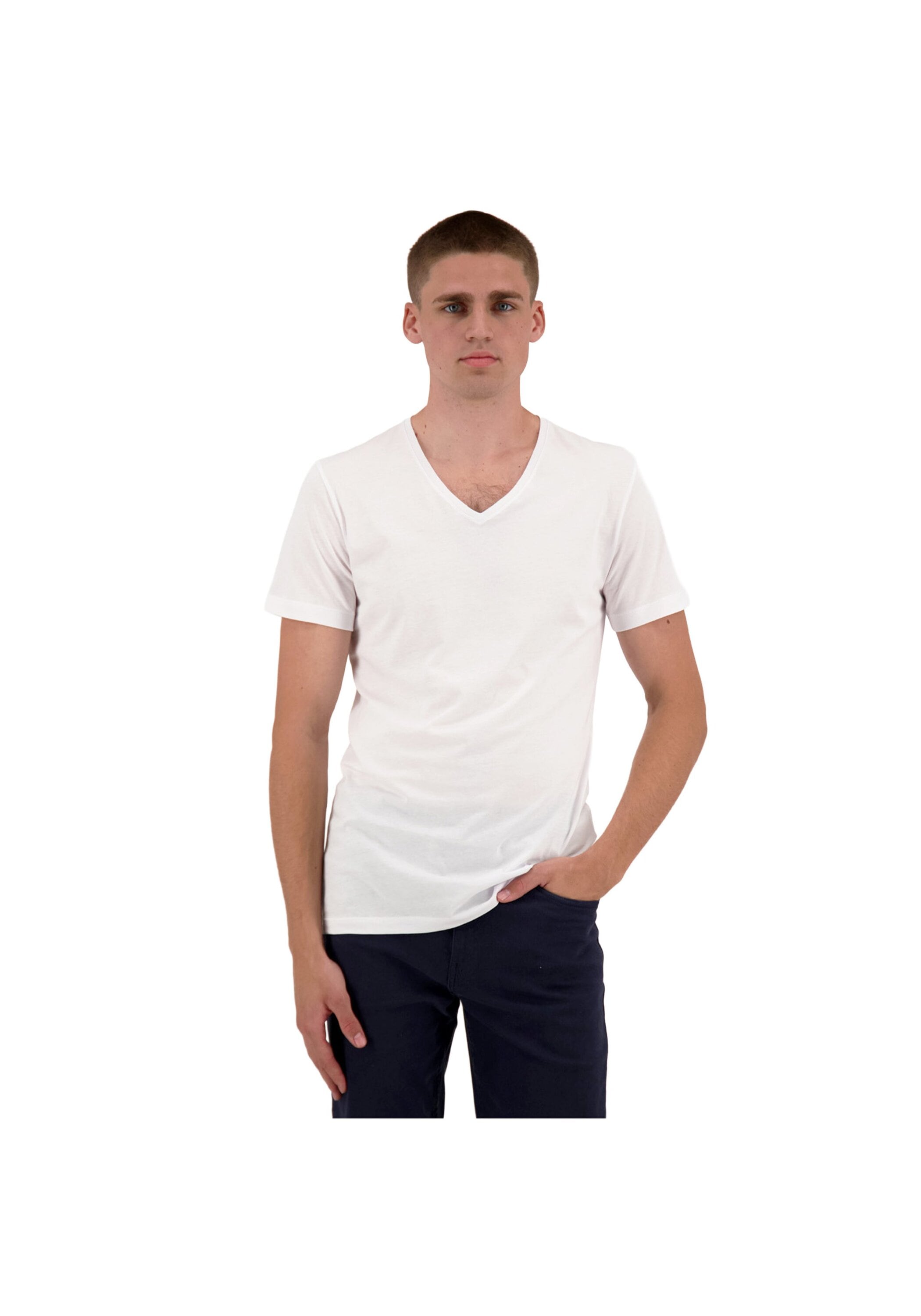 RAGMAN T-Shirt »T-Shirt Body Fit V-Neck T-Shirt 2P 2er Pack« 2 Stk.