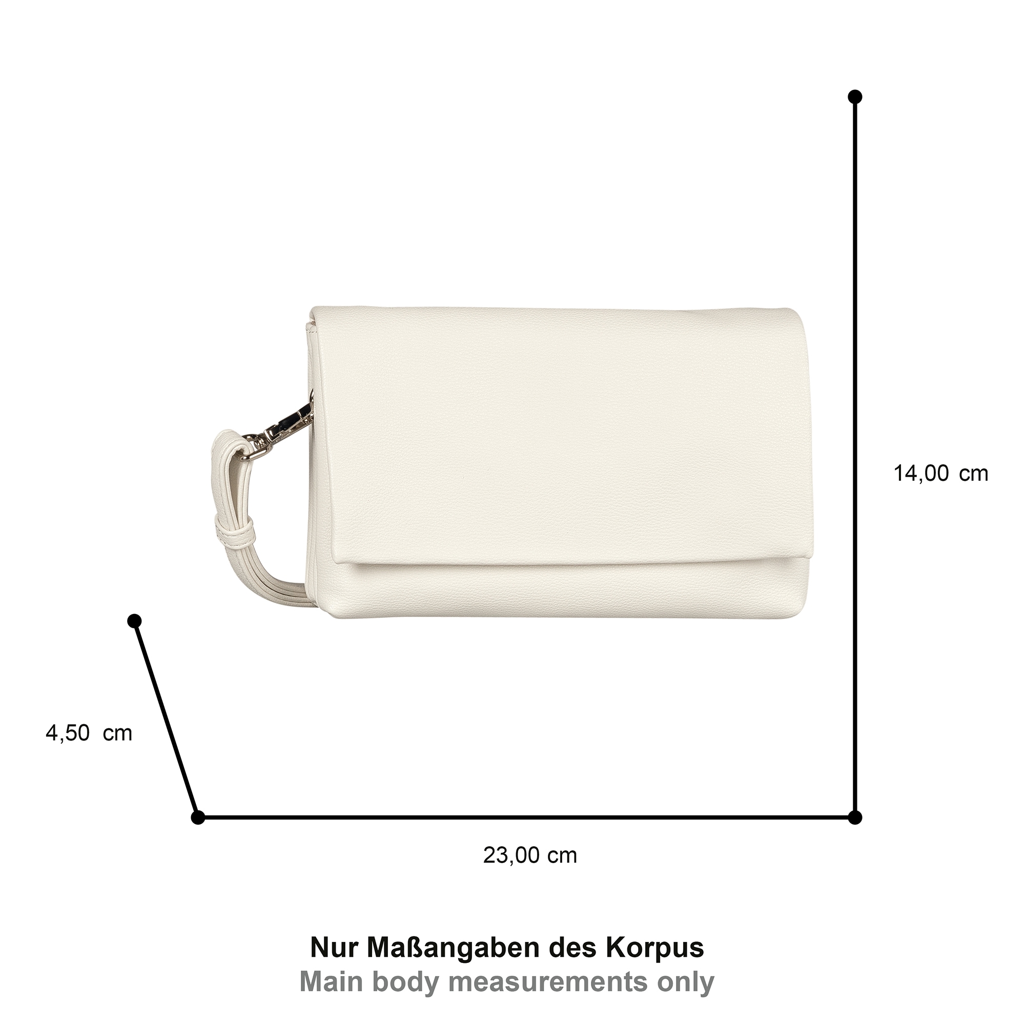 Gabor Abendtasche »Salara« schlicht und funktional, mit 2 Kammern je nach Anlass variabel tragbar