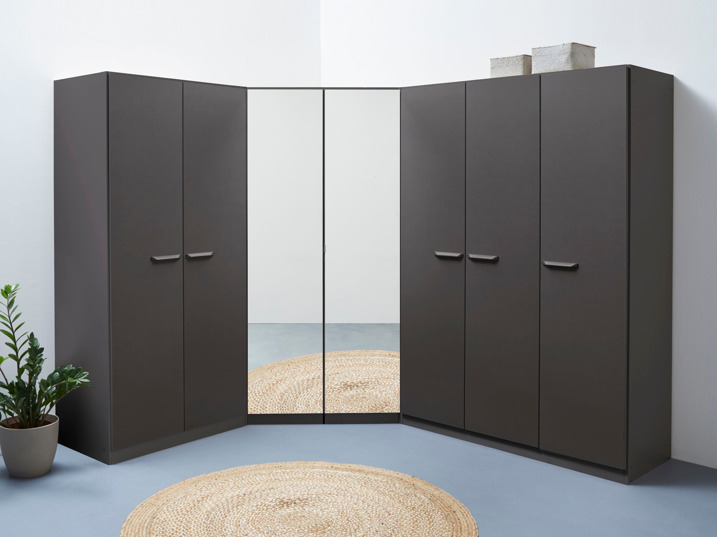 INOSIGN BY RAUCH Schrank-Set »Kleiderschrank Schrank Garderobe Wäscheschrank VANDOR«, 7-türig mit viel Stauraum, Schränke einzeln stellbar MADE IN GERMANY