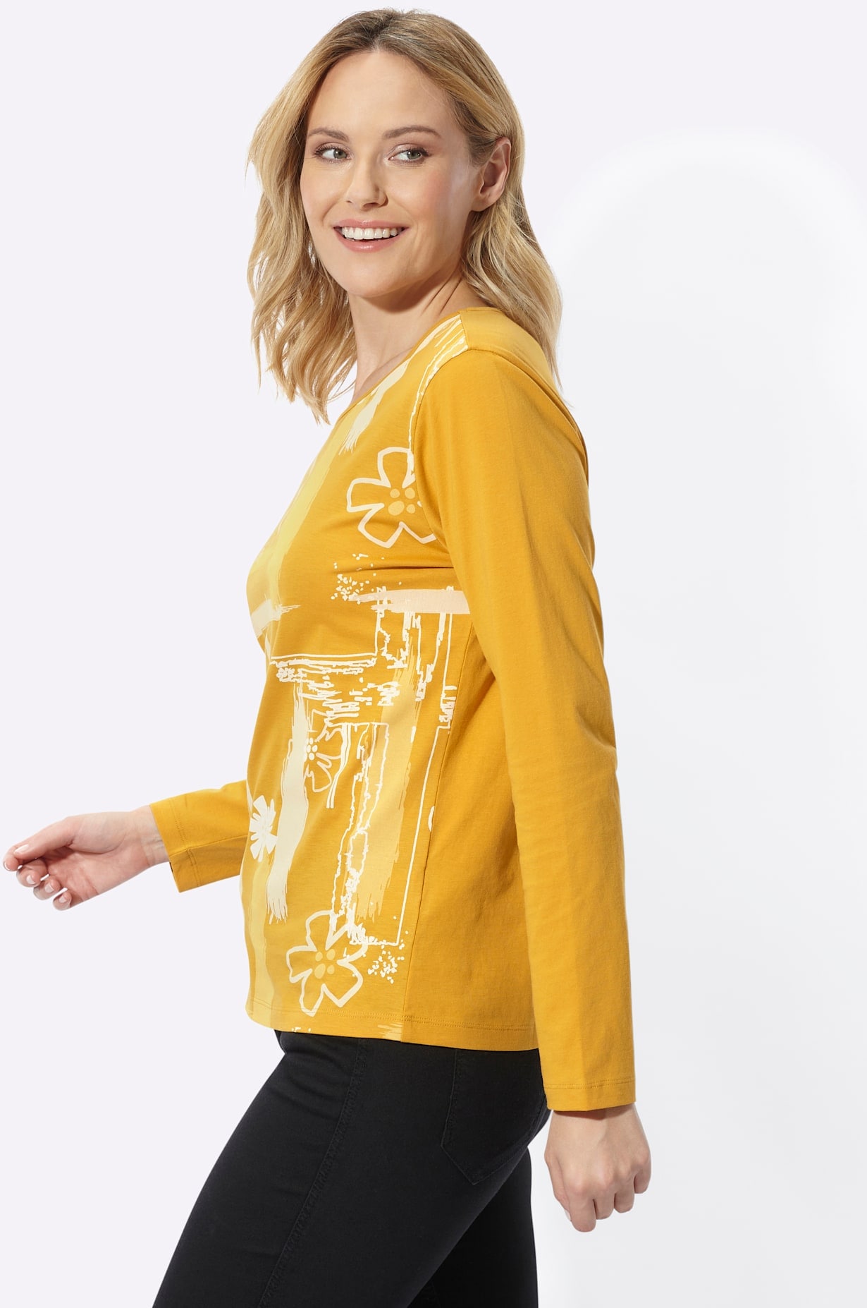Classic Basics Rundhalsshirt »Rundhals-Shirt« 1