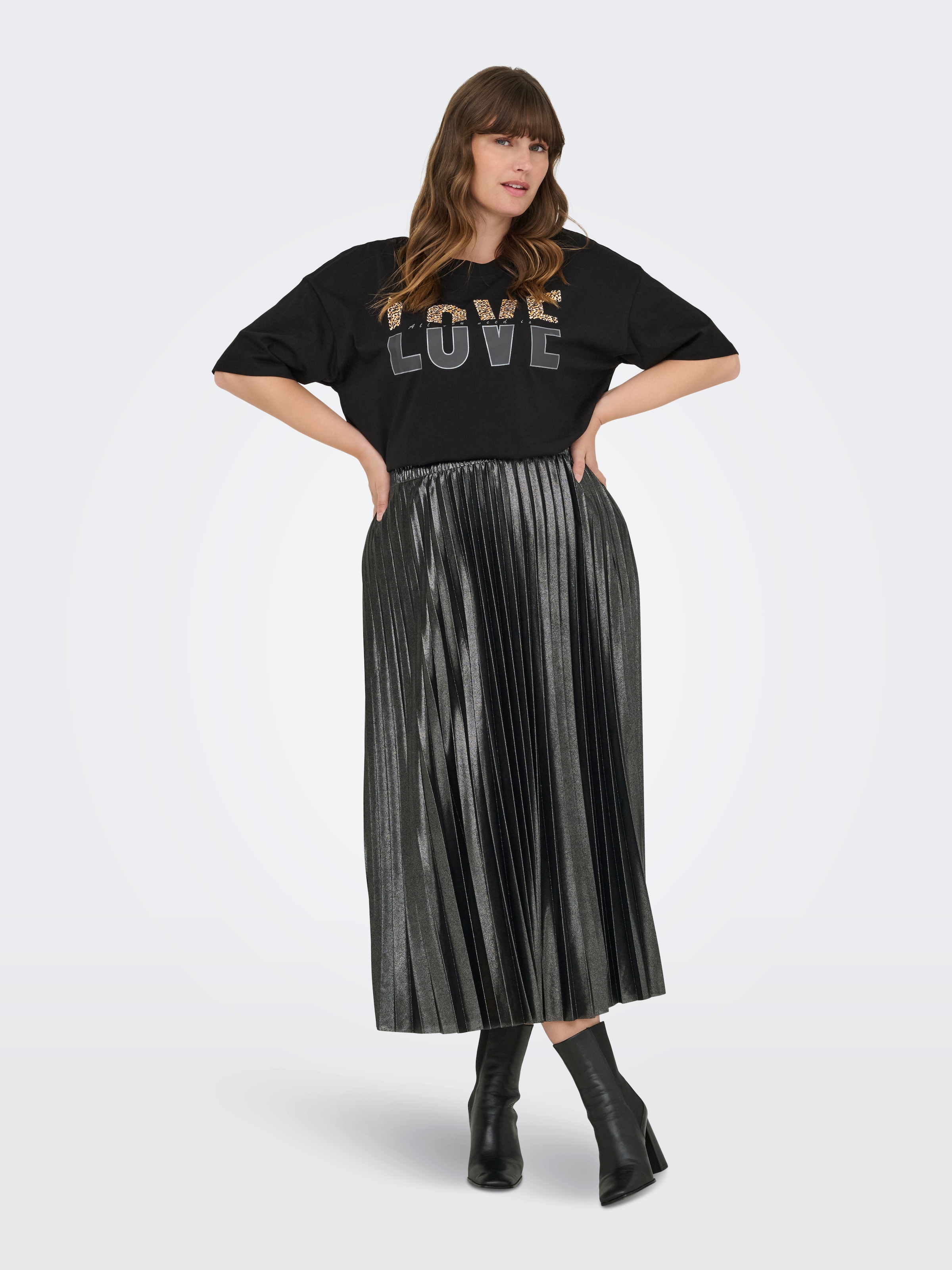 ONLY CARMAKOMA Kurzarmshirt »CARKOURTNEY SS O-NECK REG TEE JRS«