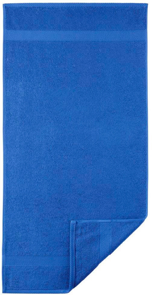 Egeria Handtücher »Diamant«, (2 St., 2er Set Handtücher 50 x 100 cm), Uni Programm mit schmaler Bordüre, 100 % Baumwolle
