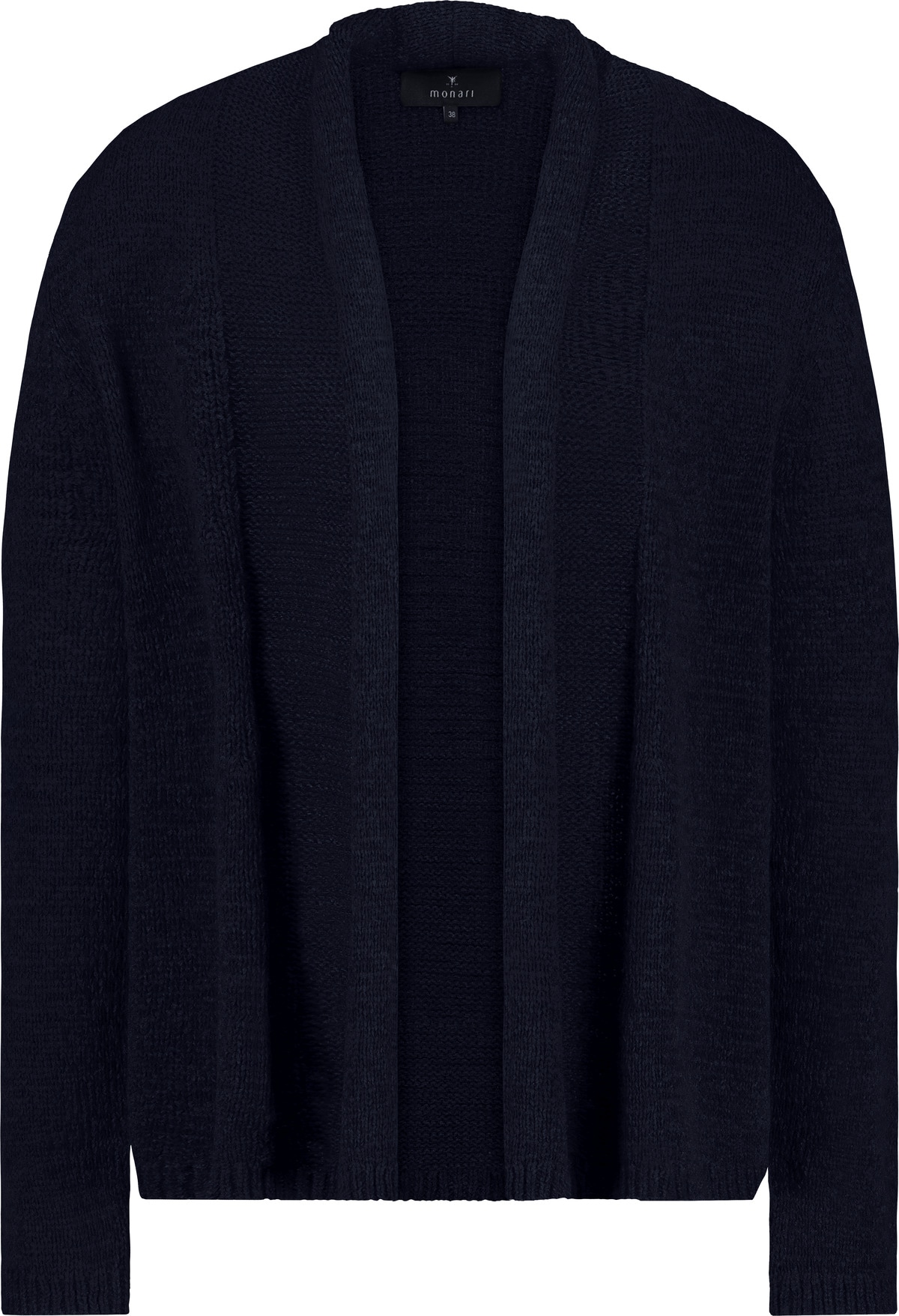 Monari Strickjacke »Jacke Stricküberwurf Basic« Schalkragen, Regular Fit