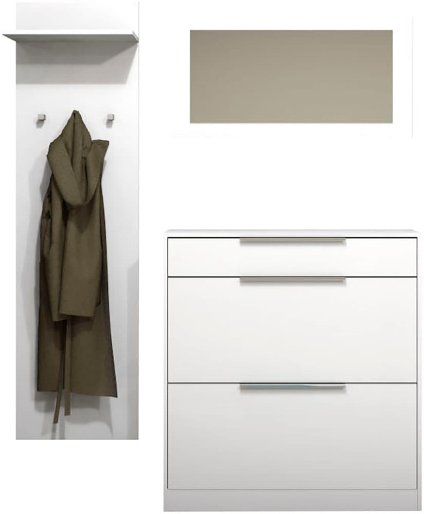 borchardt Möbel Garderoben-Set »Oliva« 3 Stk. tlg.