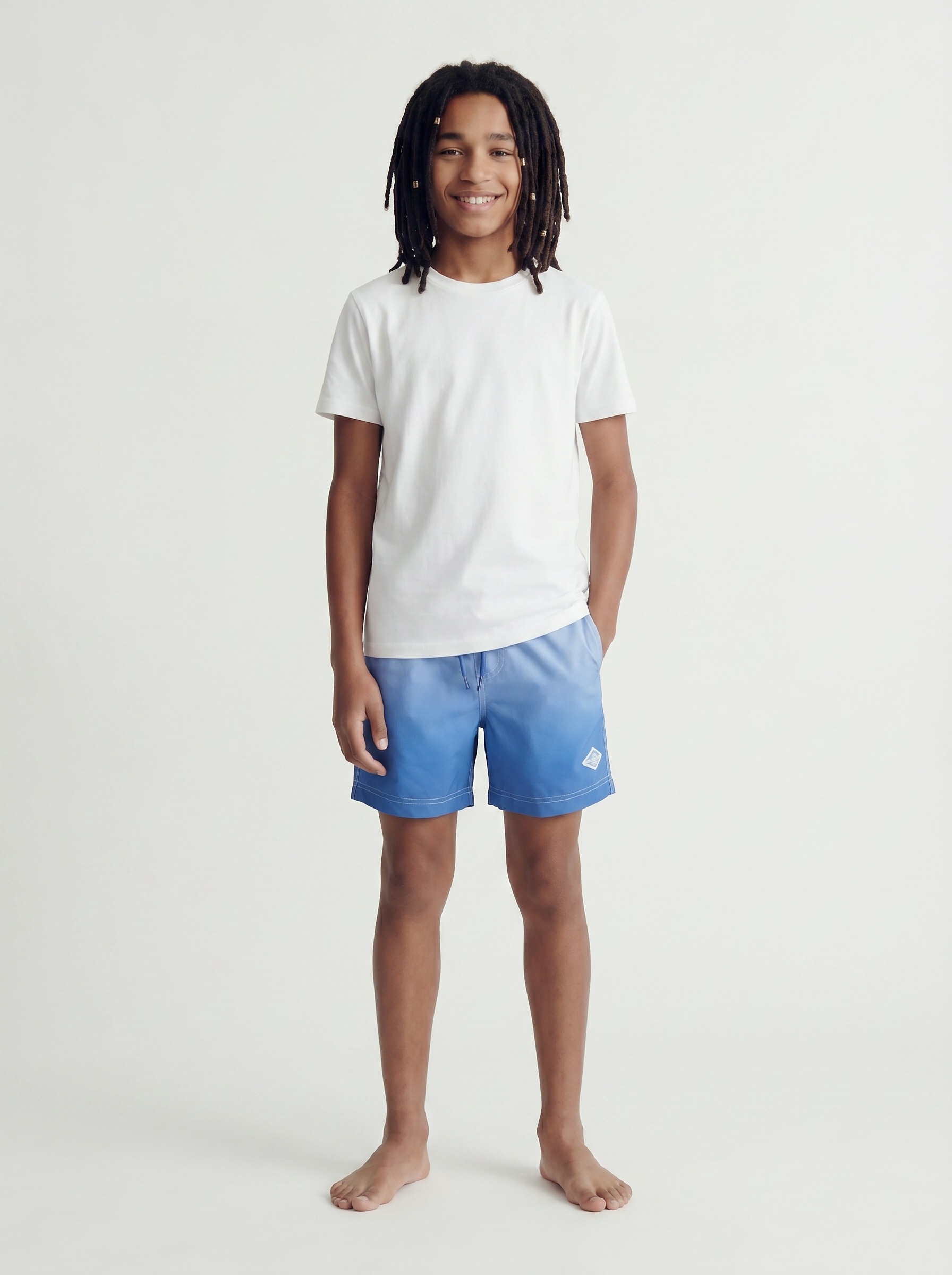 Jack & Jones Junior Badeshorts »JPSTMAUI HORIZON DIP DYE SWIM SHOR JNR«