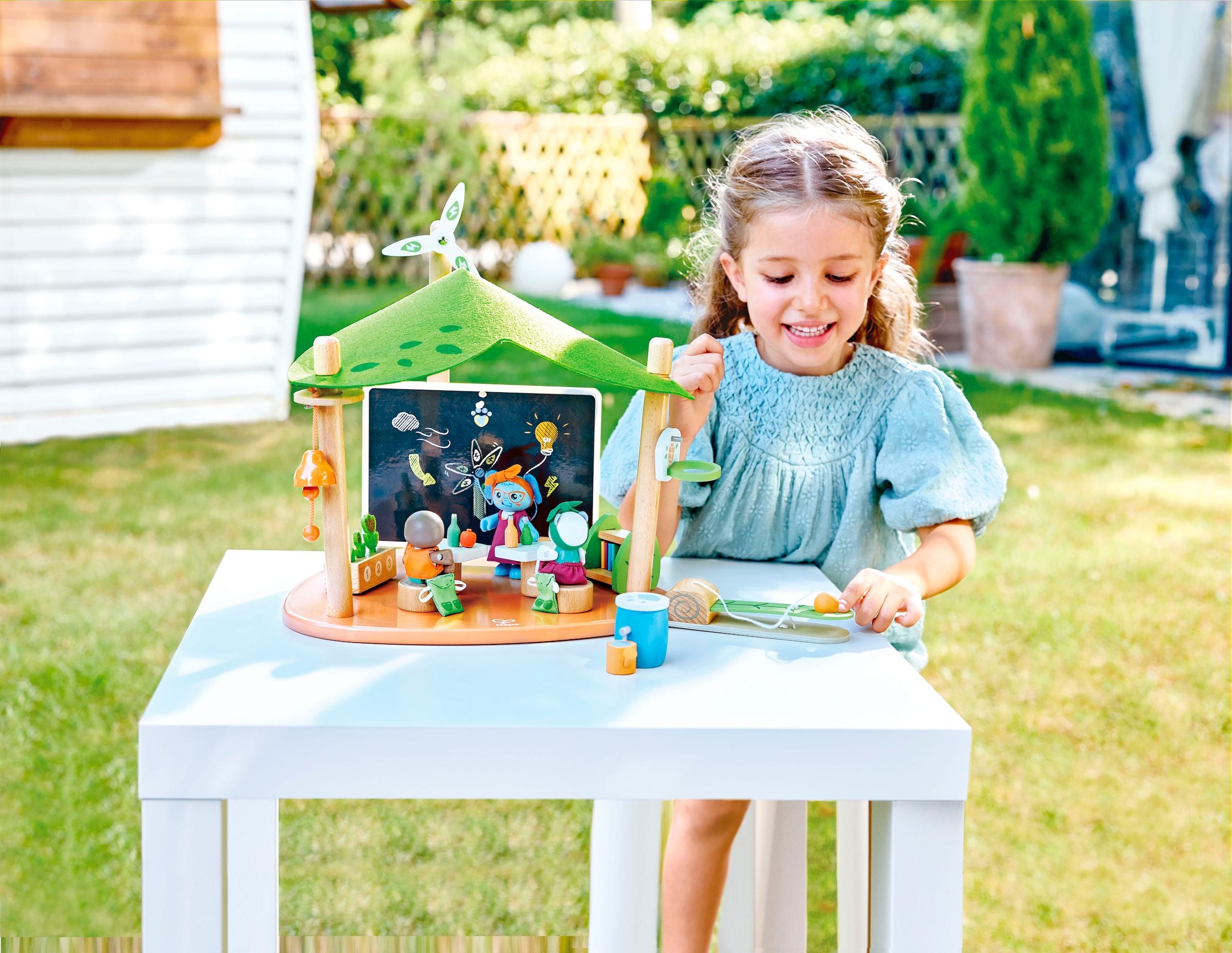 Hape Spielwelt »Green Planet Explorers, Schule«, (36 tlg.)