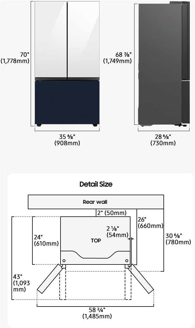 Samsung French Door »RF24BB620EB1«