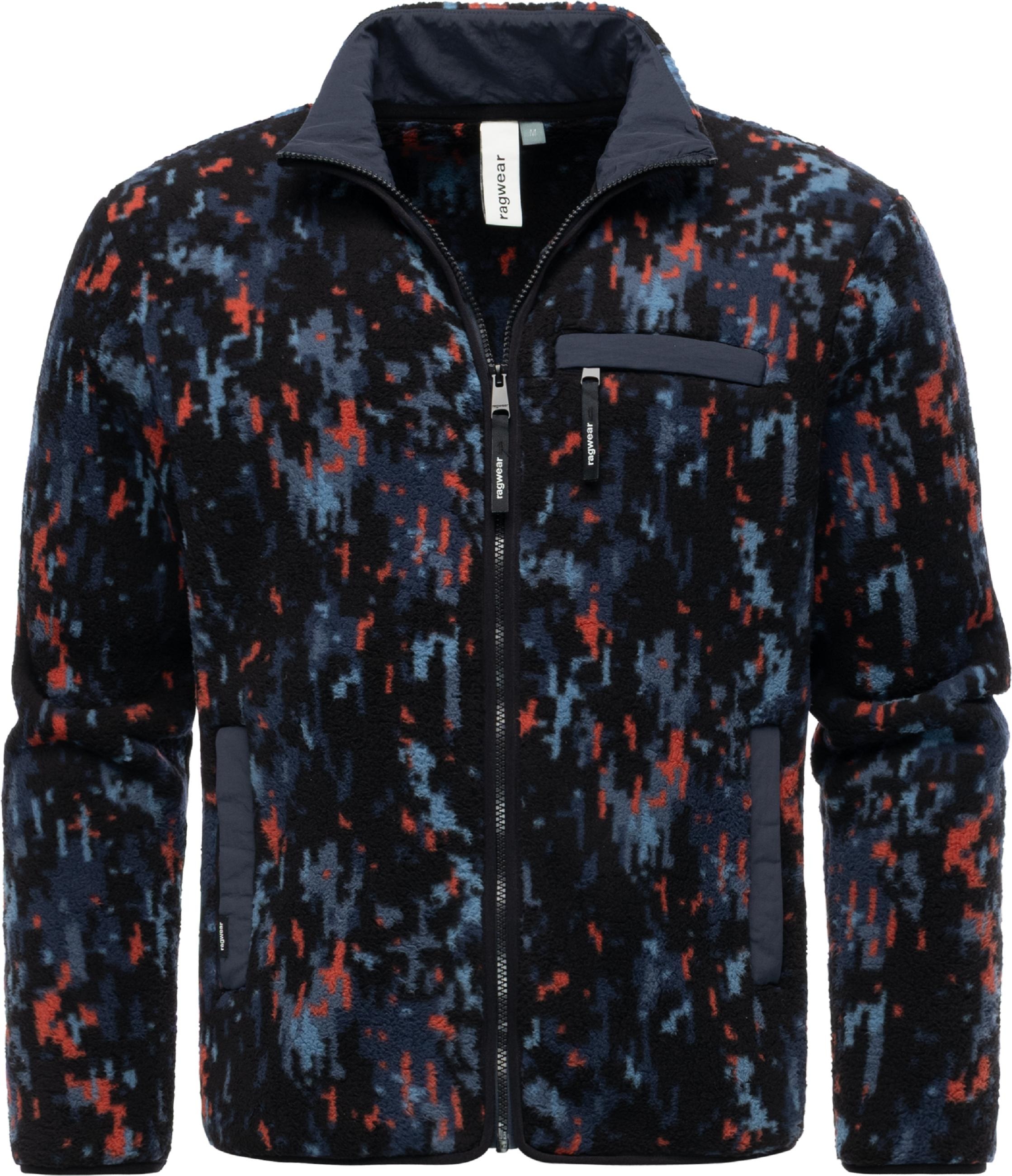 Ragwear Kapuzensweatjacke »Fleecejacke Tawon Print«