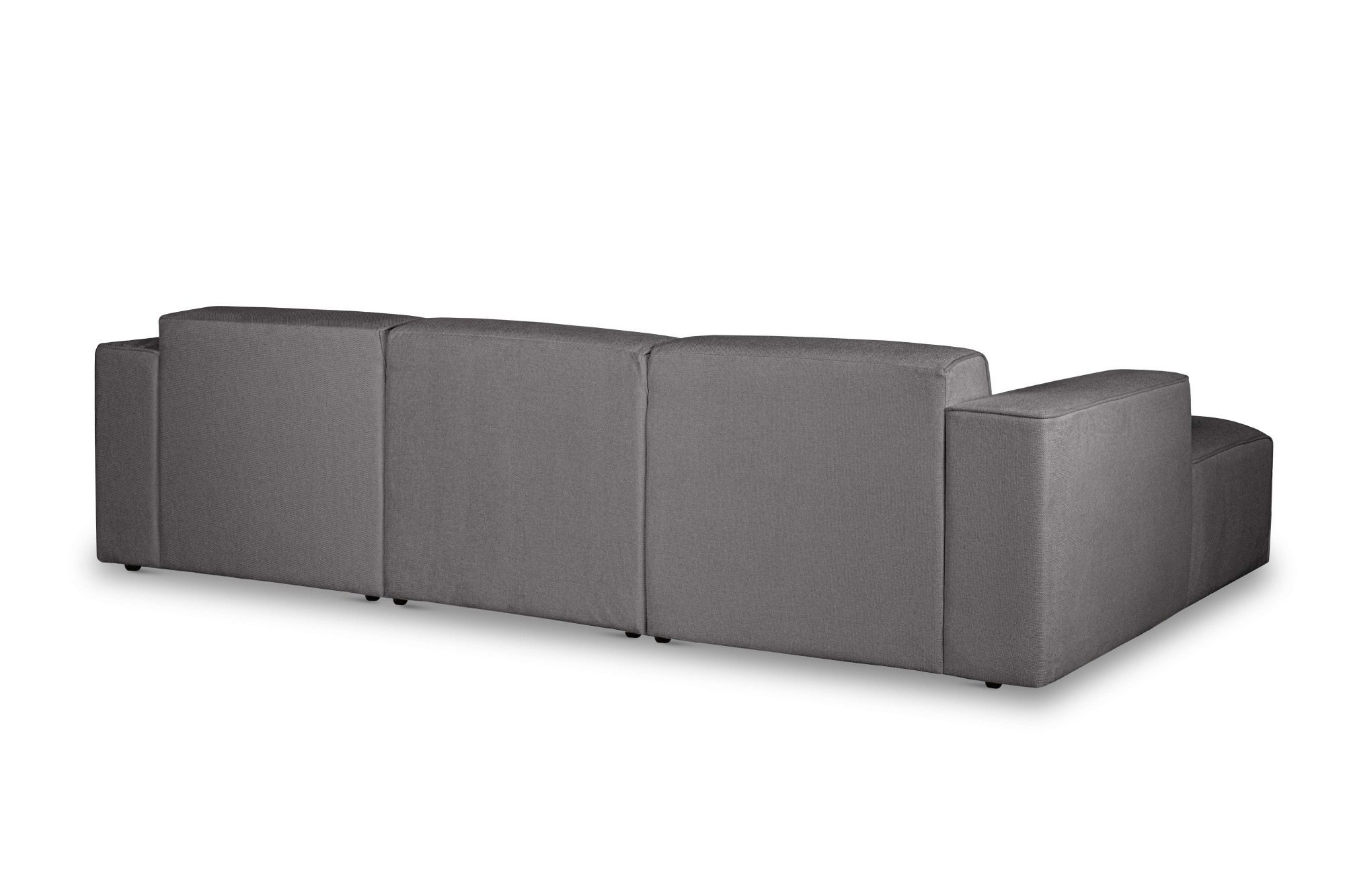 andas Ecksofa »Noord«, L-Form, mit Kedernaht, Breite 281 cm, Cord, Struktur, Webstoff