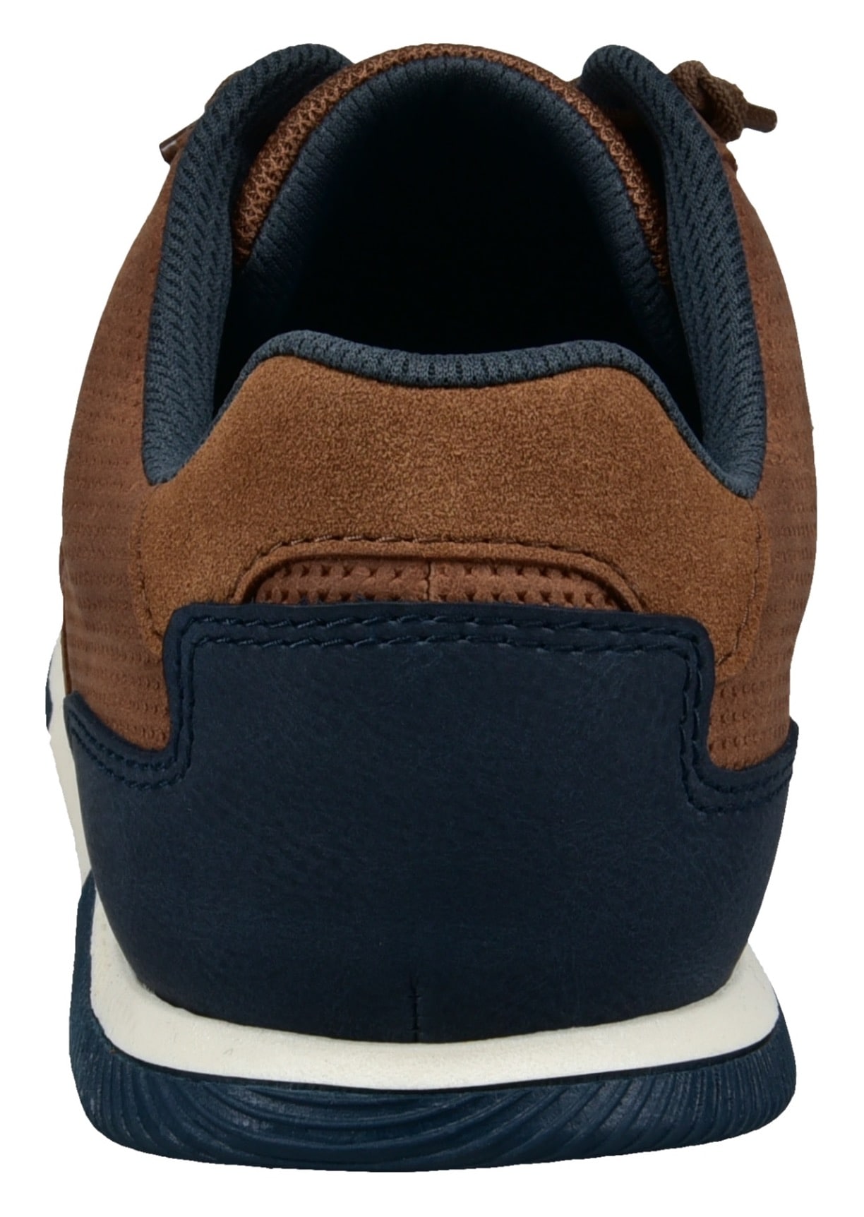 bugatti Sneaker, Freizeitschuh, Halbschuh, Schnürer mit modischer Perforierung