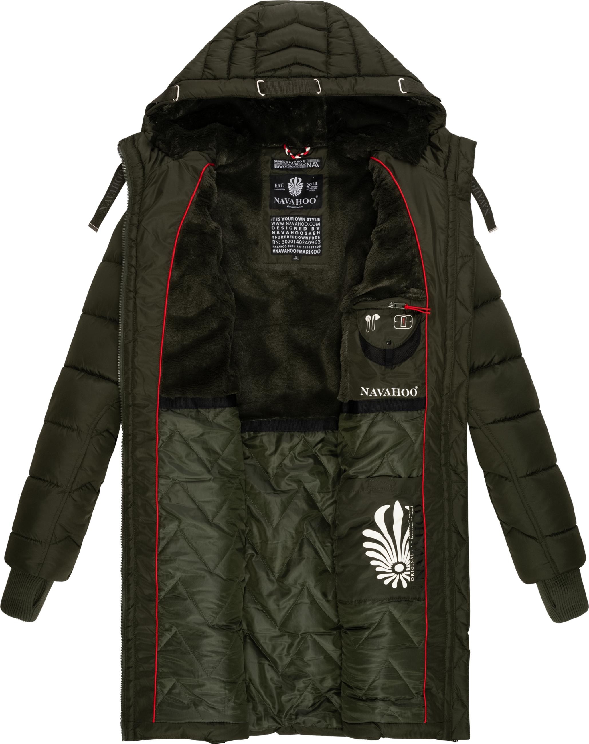 Navahoo Steppmantel »Steppmantel Alpenveilchen«