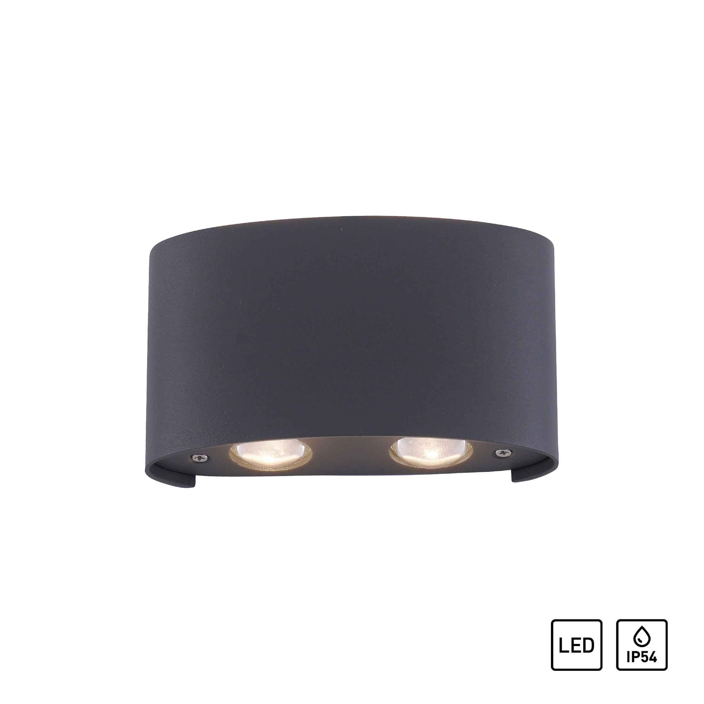 Paul Neuhaus Außen-Wandleuchte »CARLO«, 4 flammig, Leuchtmittel LED-Board | LED fest integriert, LED, IP54, IP54