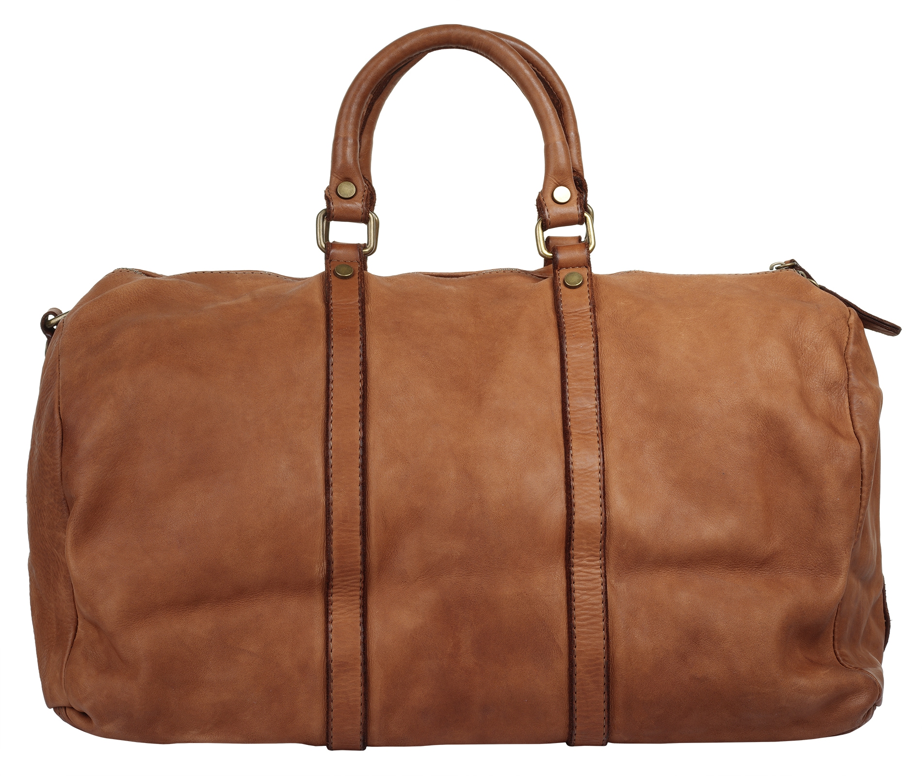 forty° Reisetasche, echt Leder, Made in Italy