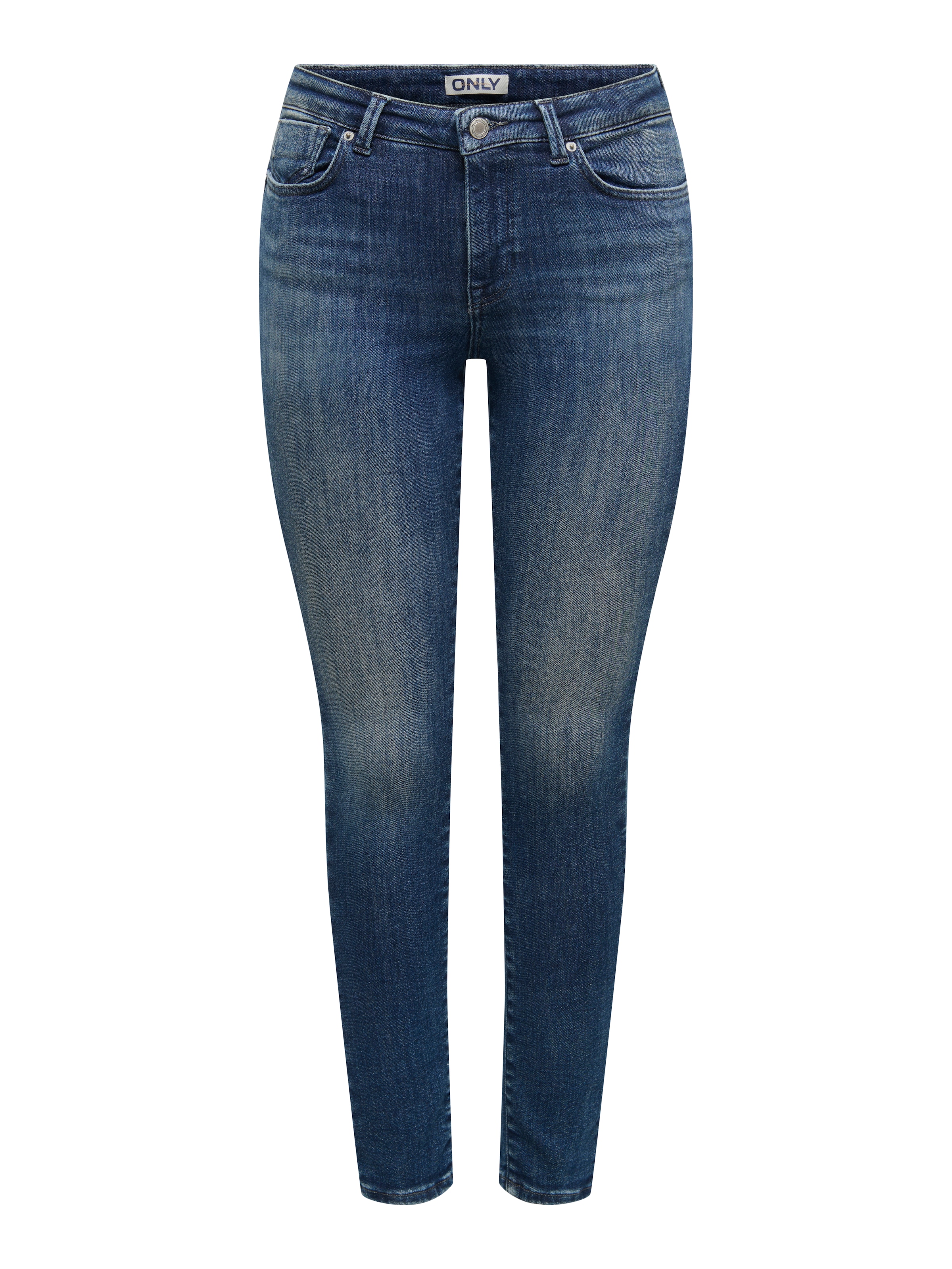 ONLY Skinny-fit-Jeans »ONLPOWER MID WAIST PUSH UP SK DNM BOX«