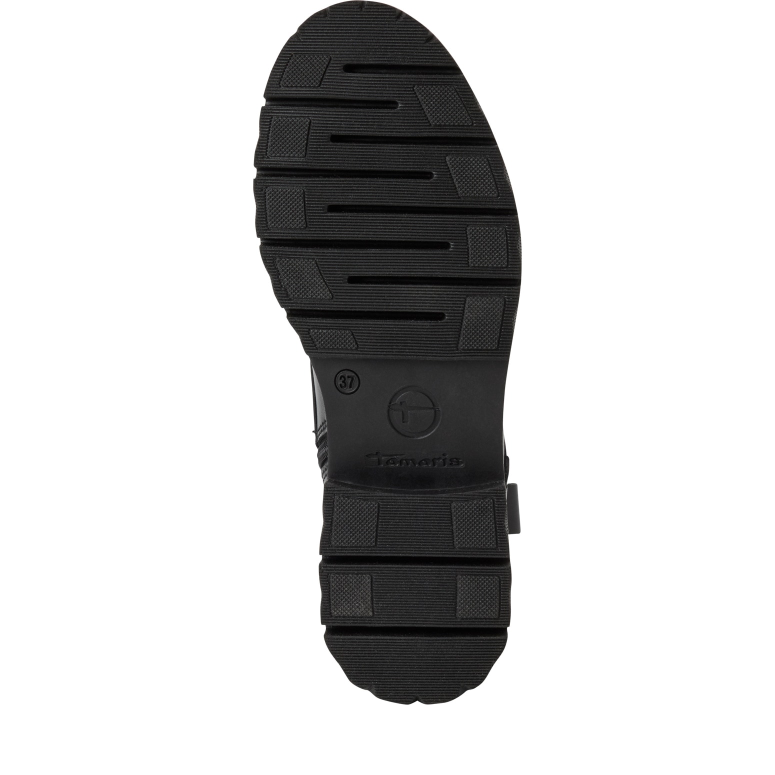 Tamaris Schnürstiefelette, Blockabsatz, Schnürboots mit modischen Ziernähten