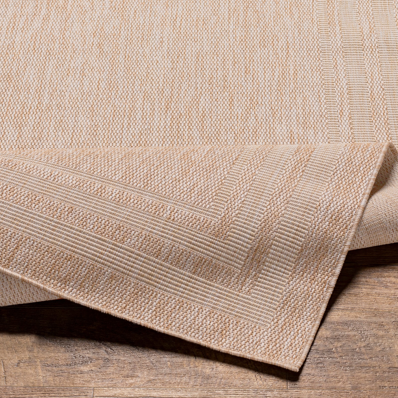 Livabliss Teppich »LENON«, rechteckig, 4 mm Höhe, Teppich In- /Outdoor Boho Jute-Optik, Balkon, Terrasse, Garten, Beige
