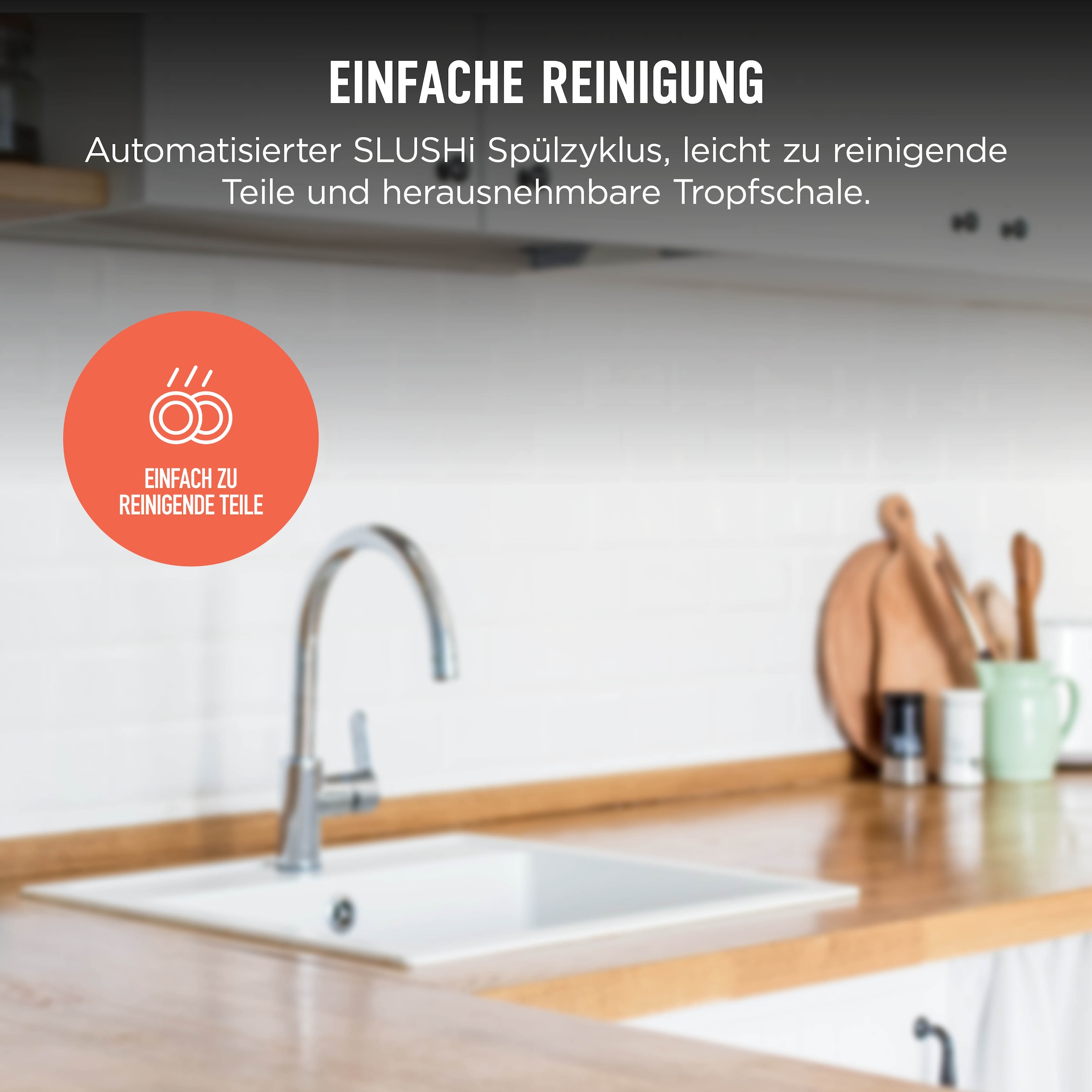 NINJA Slush-Eismaschine »SLUSHi MAX – Mokka FS605EUBR« 3,31 l 280 W für gefrorene Getränke, SlushAssist-Technologie